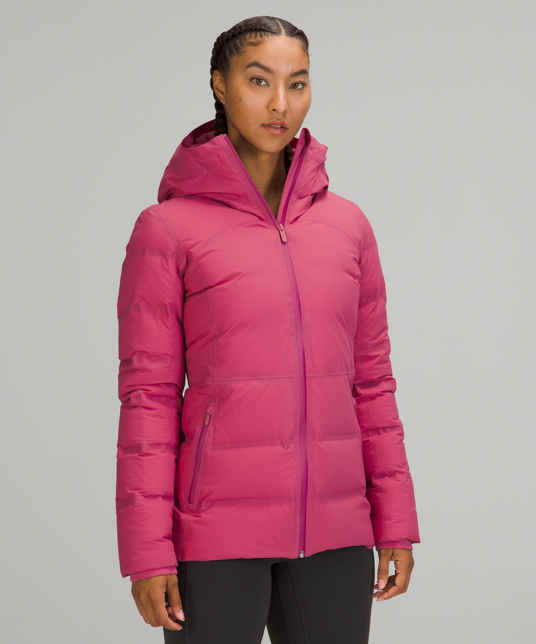 Lululemon Sleet Street Jacket In Pink Lychee