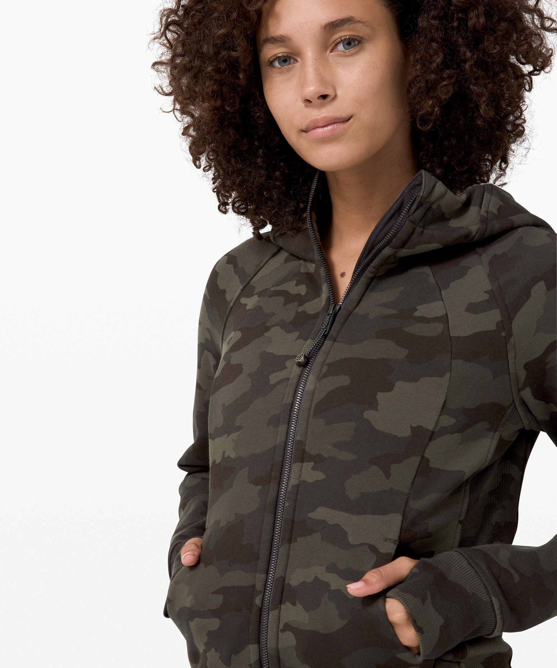 lululemon camo scuba hoodie