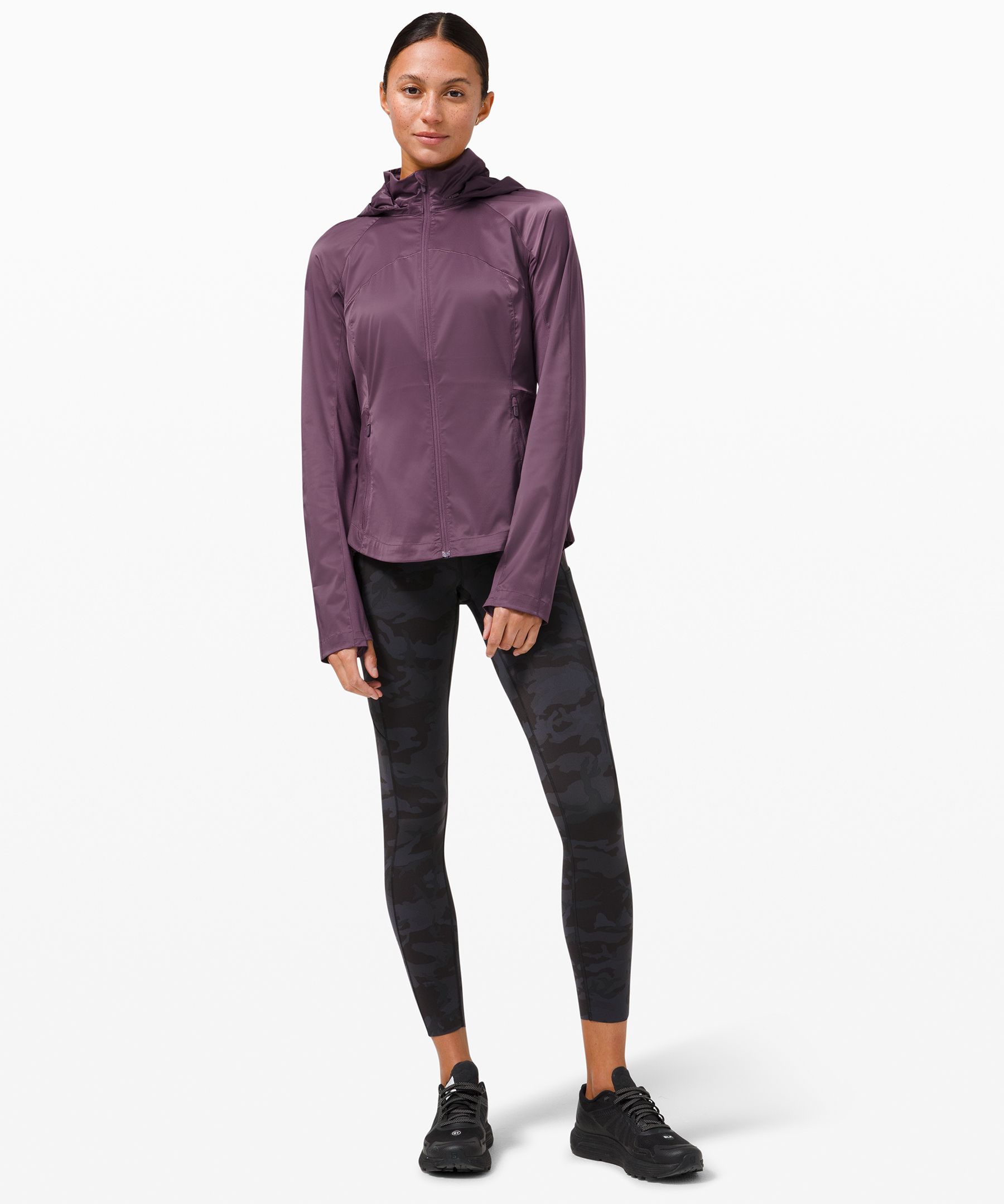 Lululemon Cross Chill Jacket Repelshell - Cyber Violet