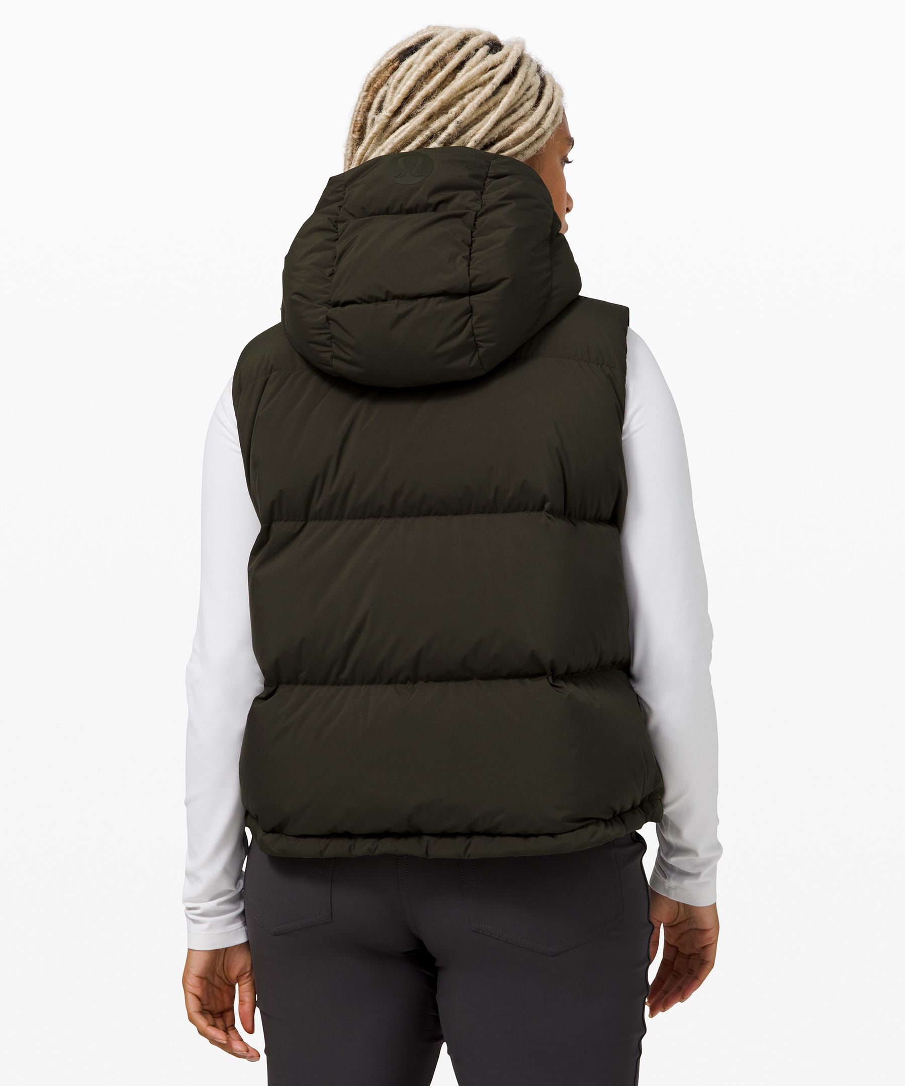 Lululemon Wunder Puff Jacket - Heathered Plumful - lulu fanatics