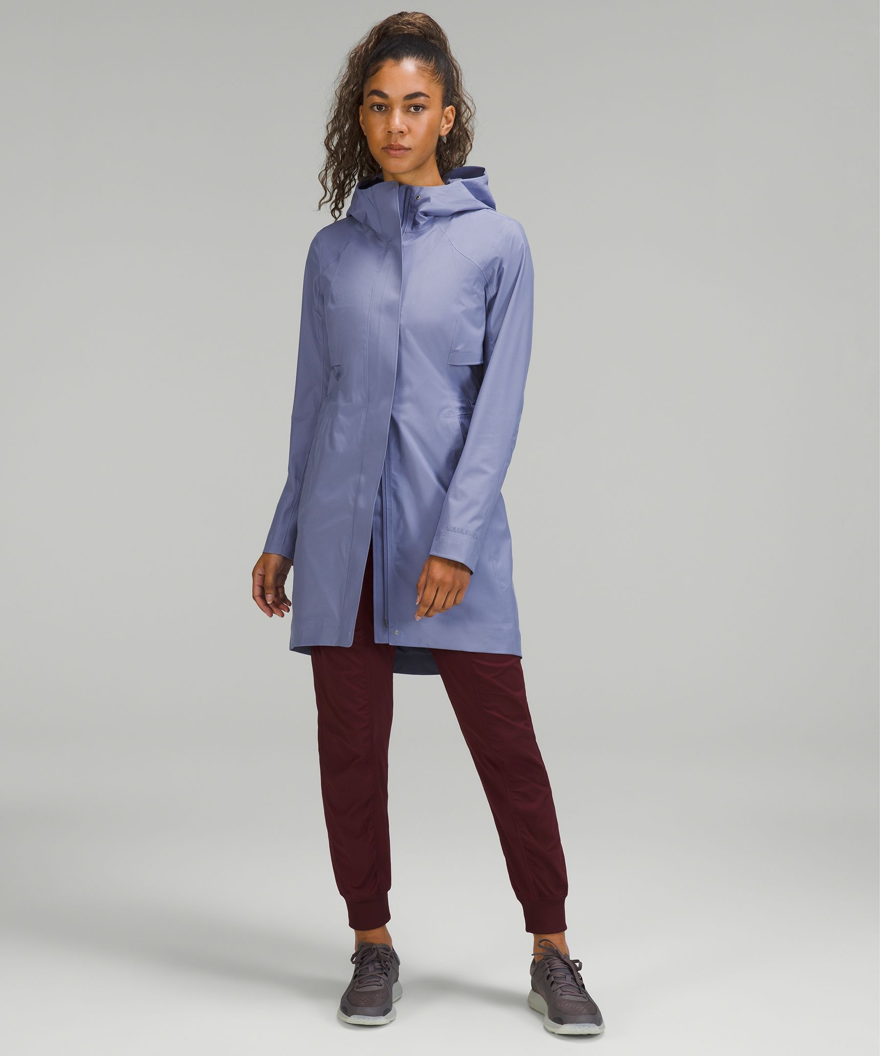 Lululemon Rain Rebel Jacket In Peri Purple