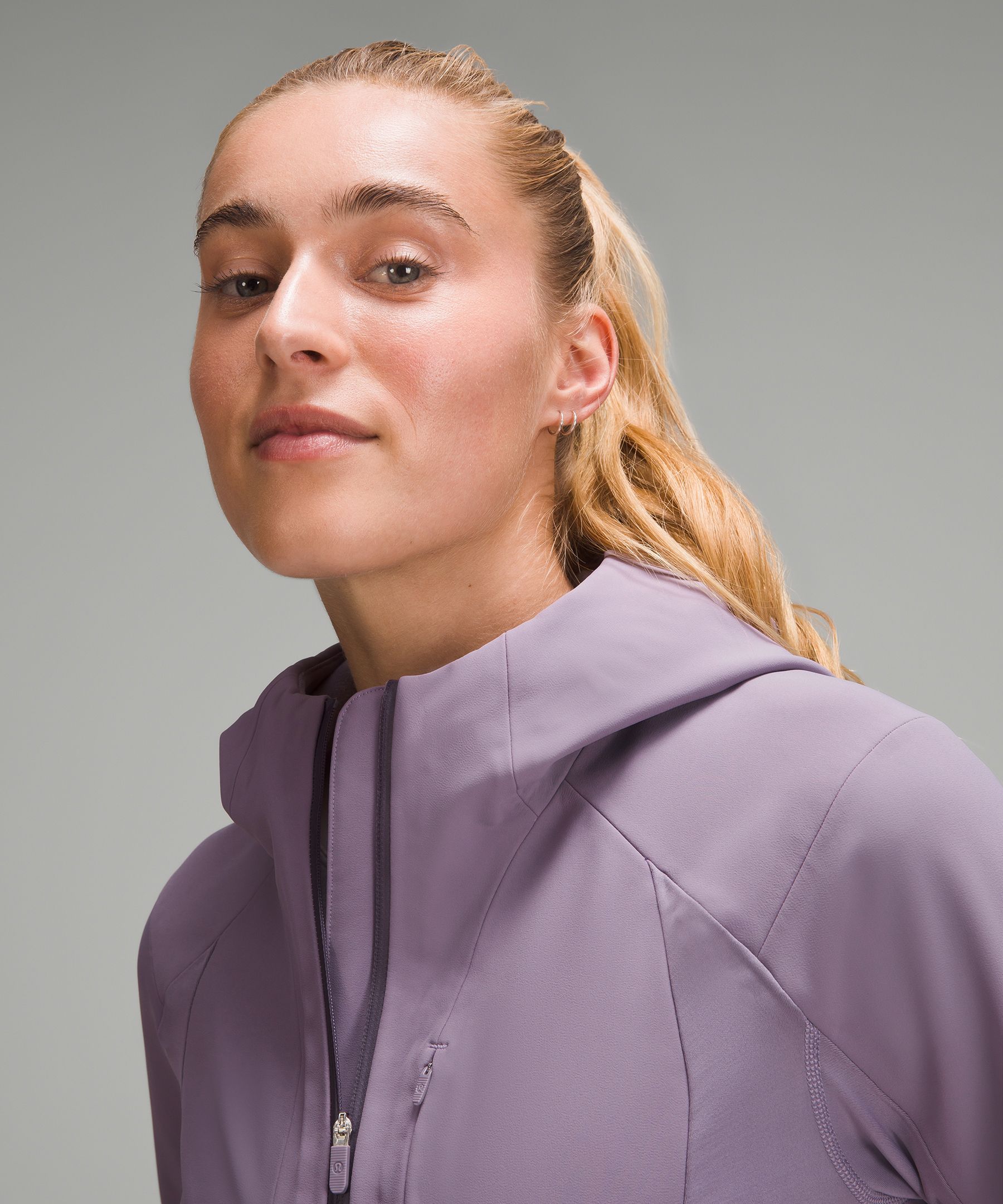 Lululemon Cross Chill Jacket Repelshell - Cyber Violet