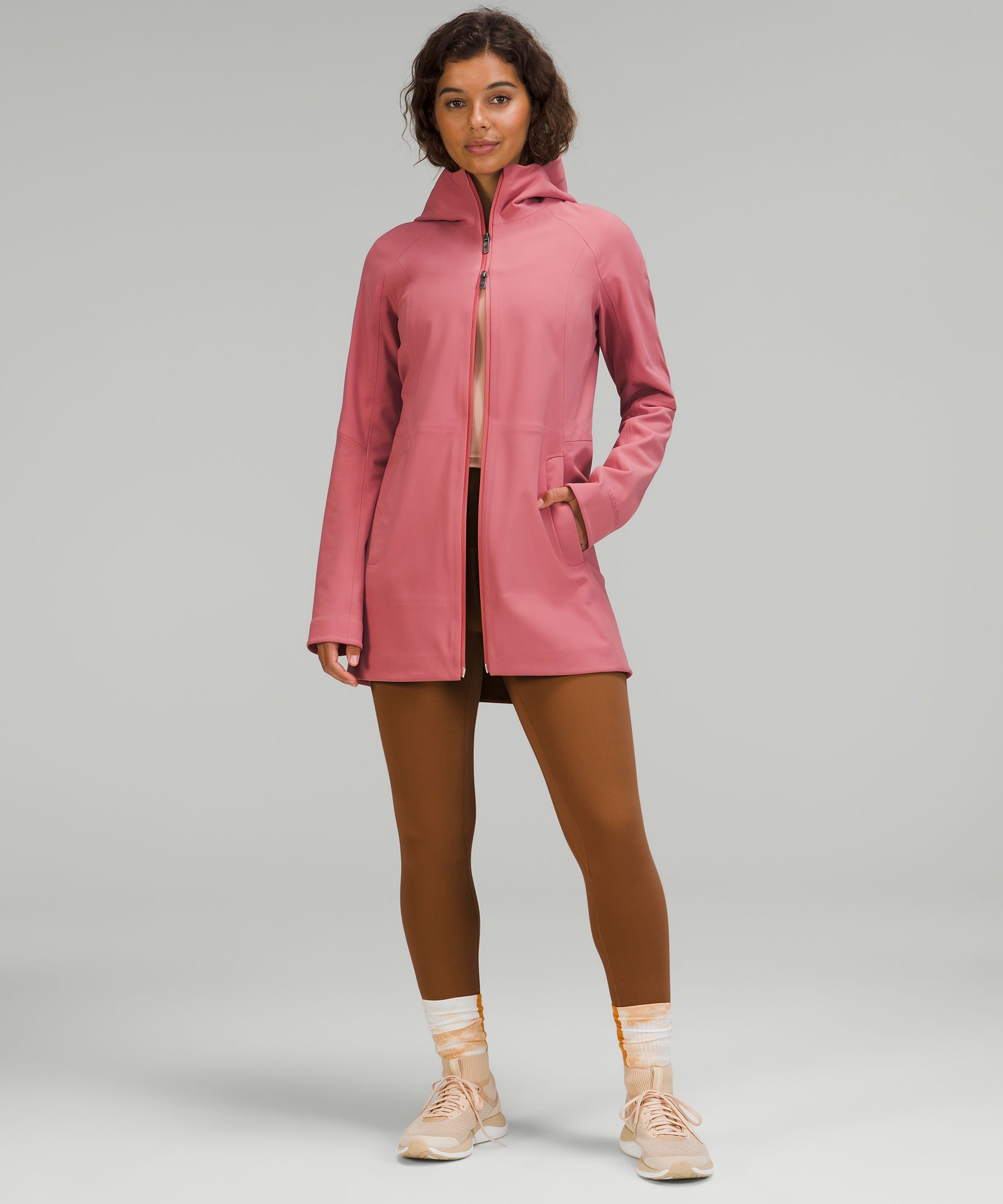Lululemon Repelshell Rain Jacket In Brier Rose