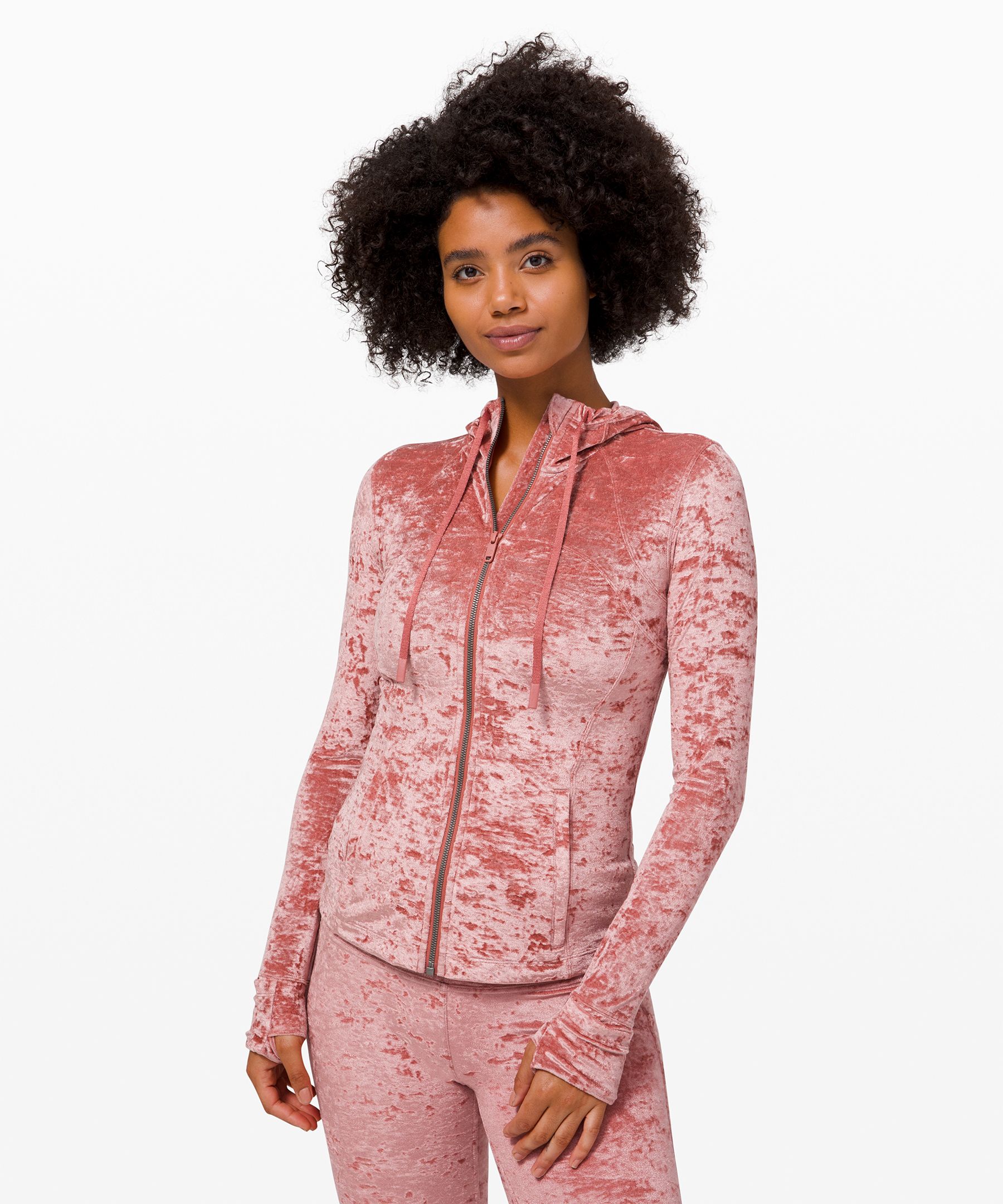 Crushed velvet jacket clearance womens