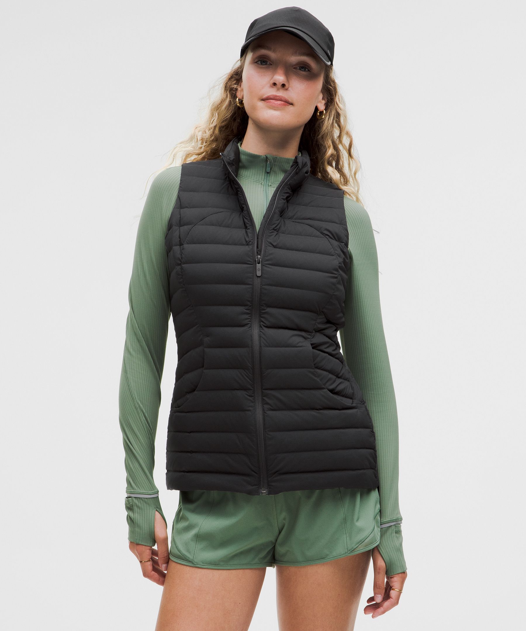 Black lululemon vest on sale