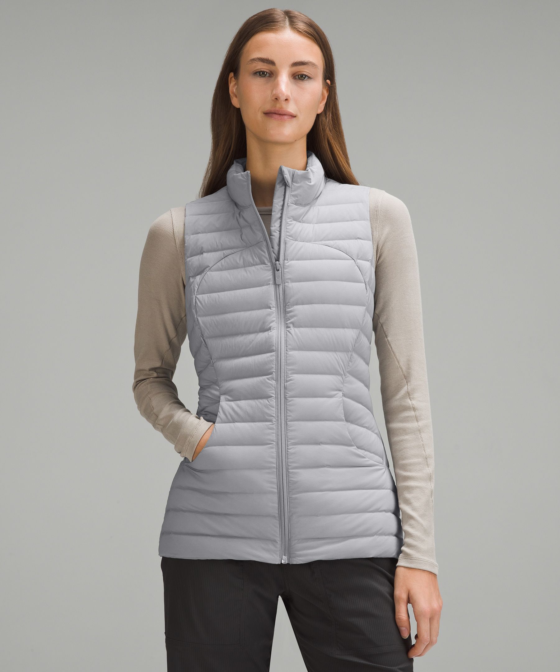 Lululemon Pack It Down Vest - Blue Linen - lulu fanatics