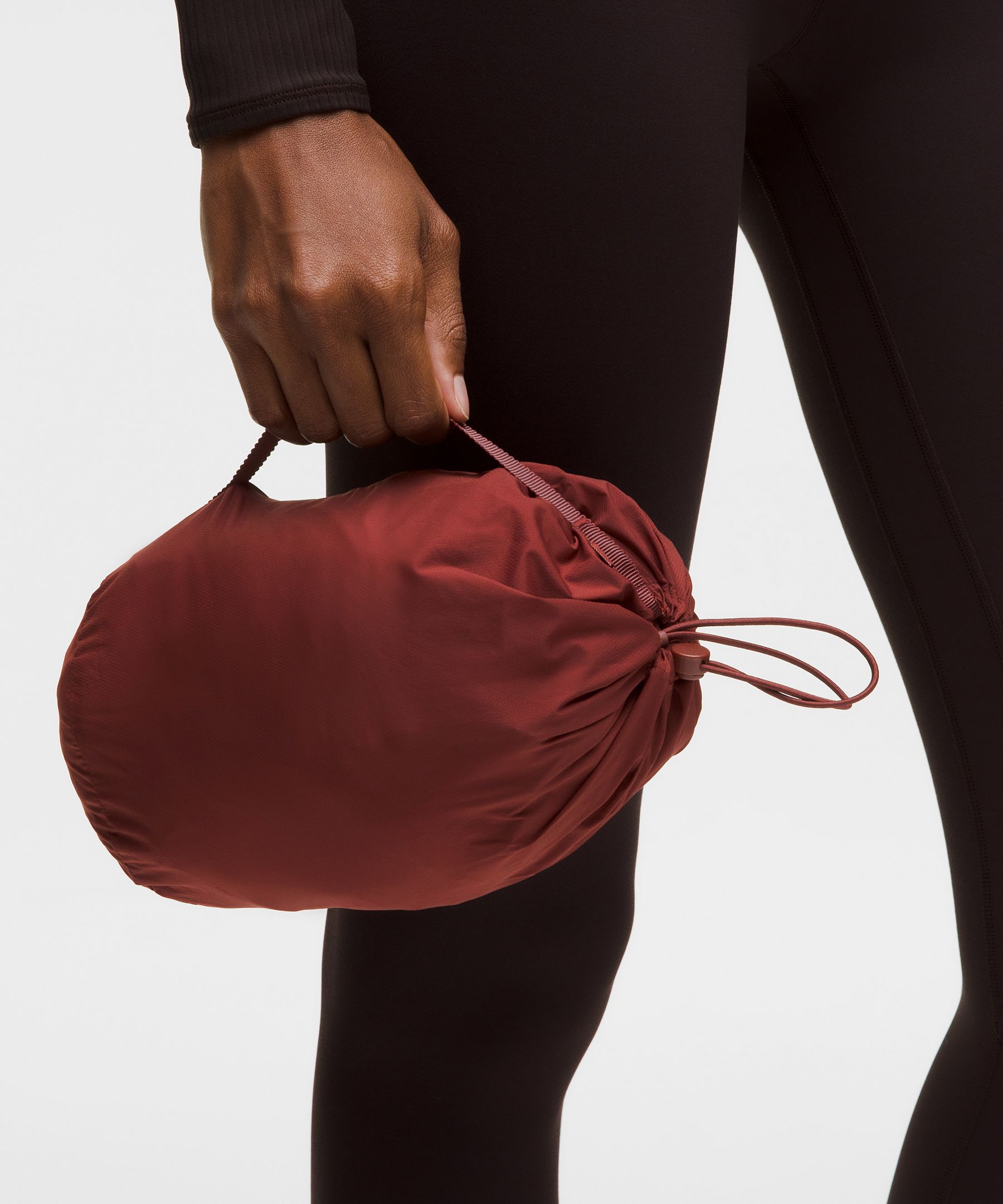 Lululemon Pack It Down Vest In Burgundy