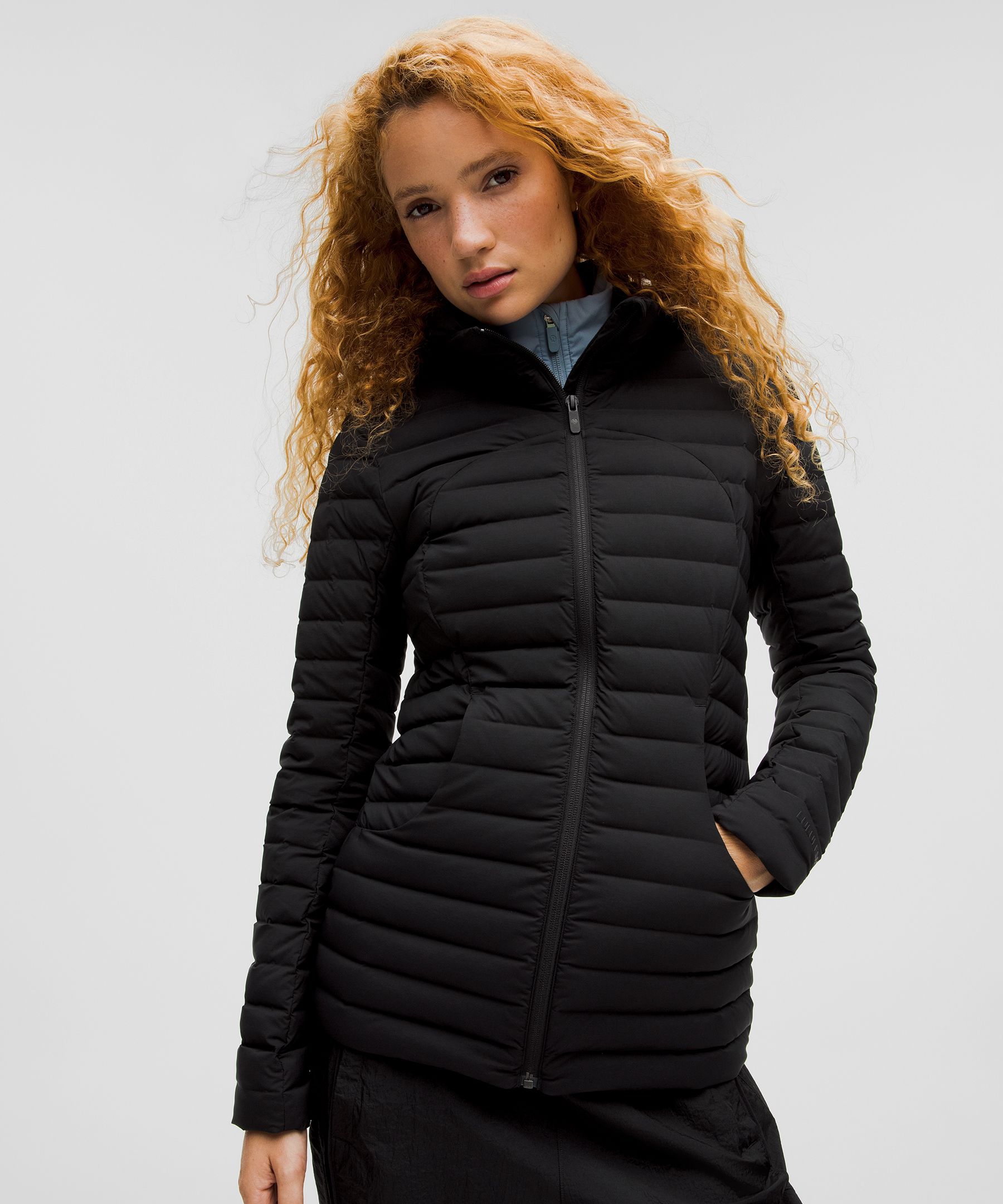 Fluff on sale down jacket