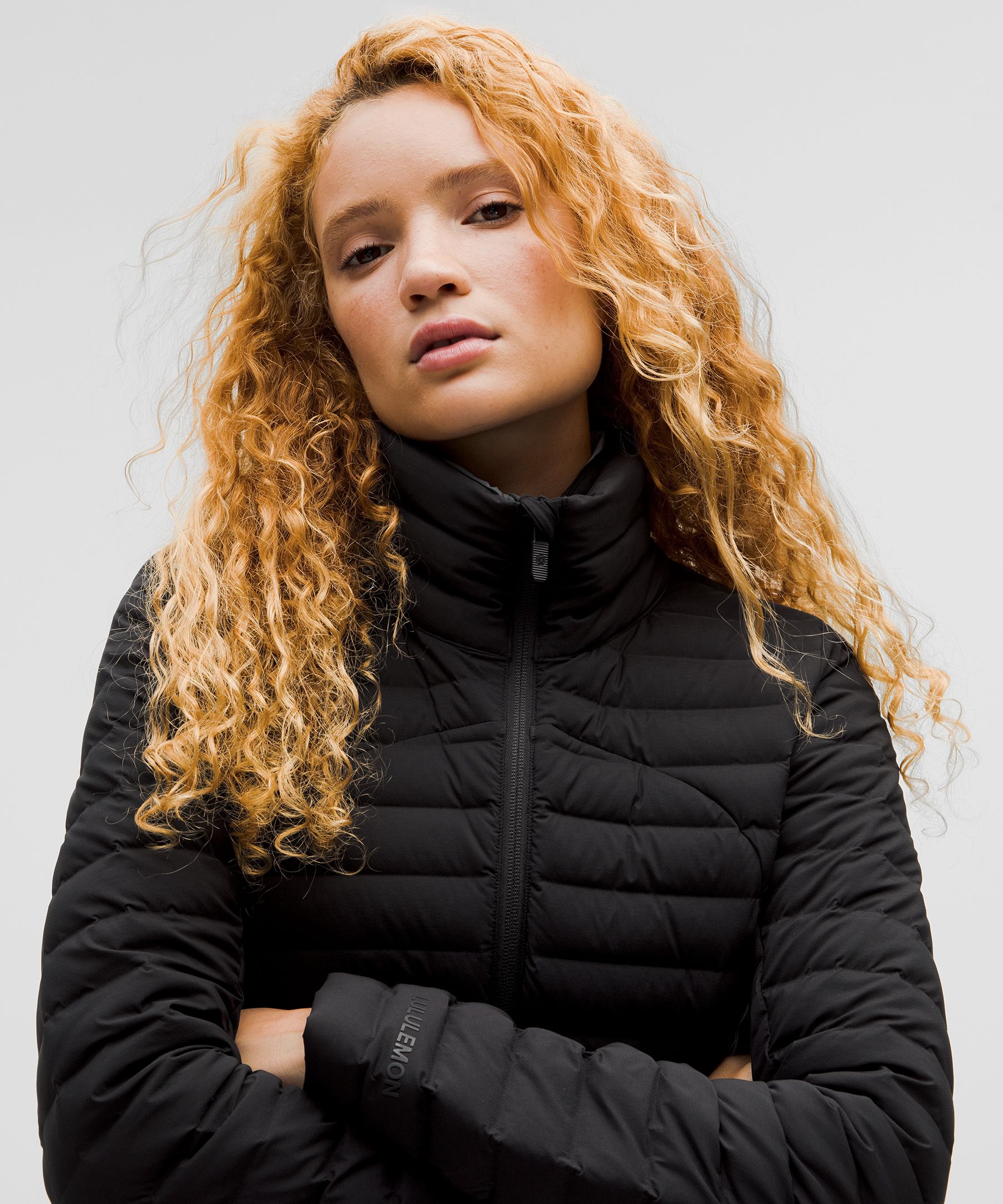 Lululemon black puffer jacket hotsell