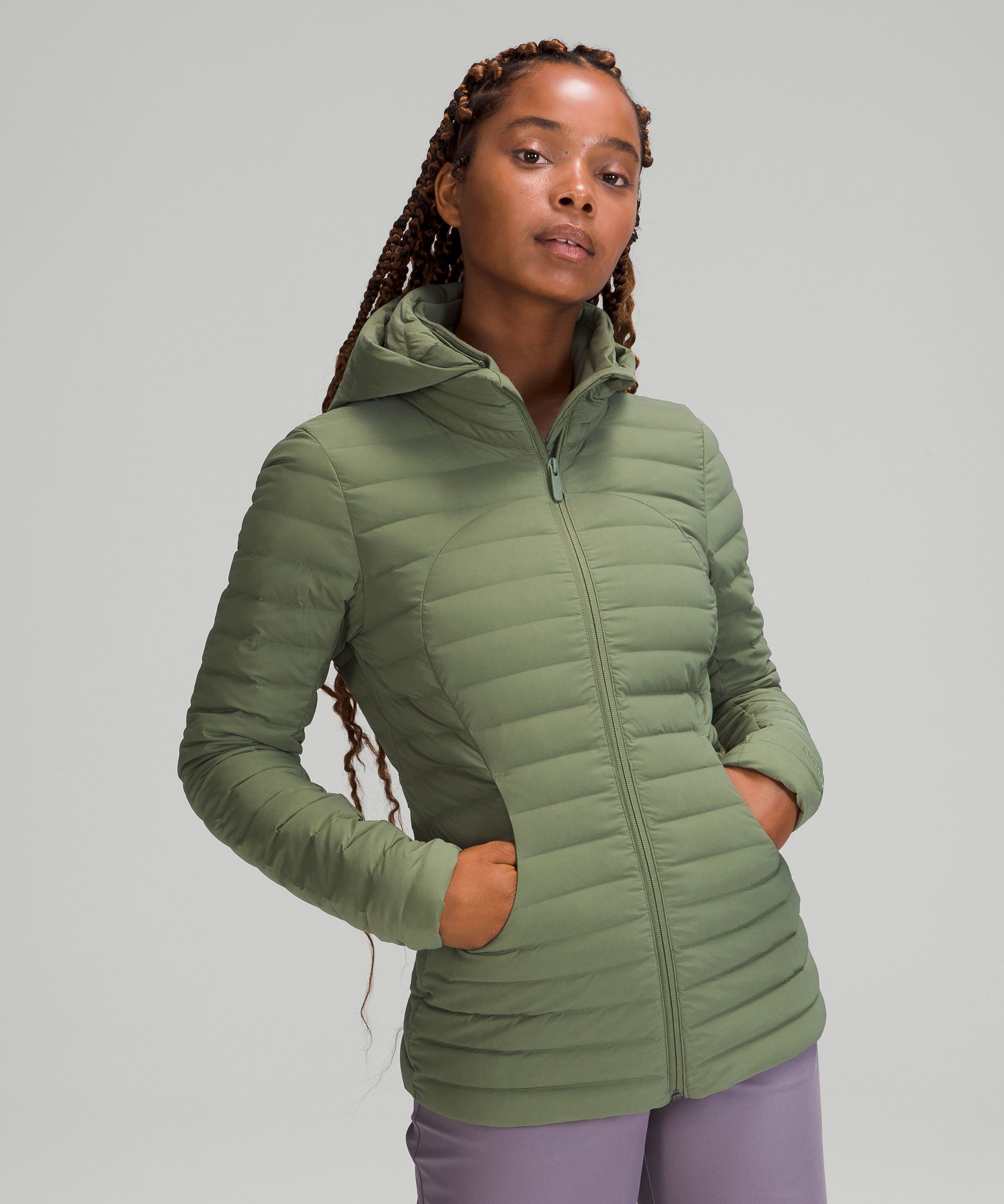 Lululemon Pack It Down Jacket In Green