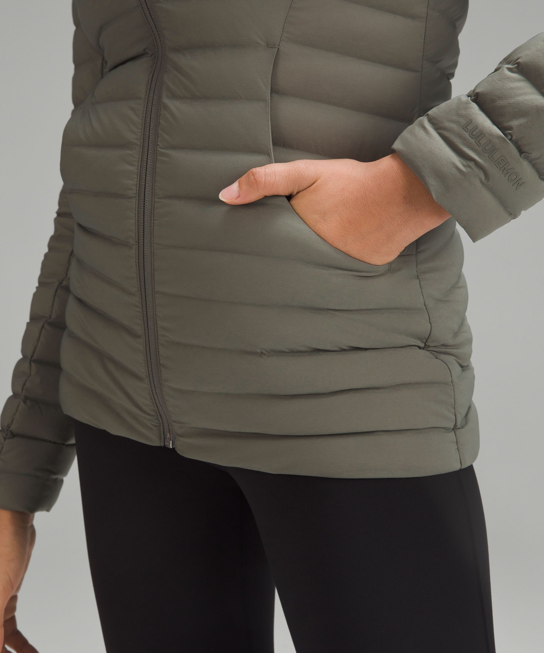 Lululemon Pack it Down Jacket, Women 14, strava – The Extra Mile