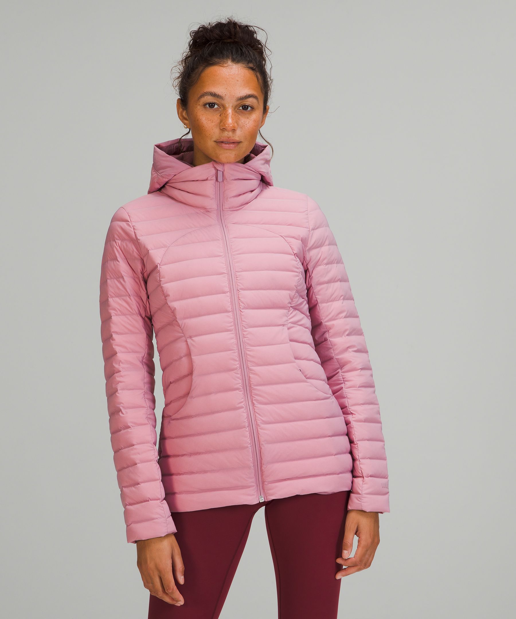 Lululemon Pack It Down Jacket In Pink Taupe