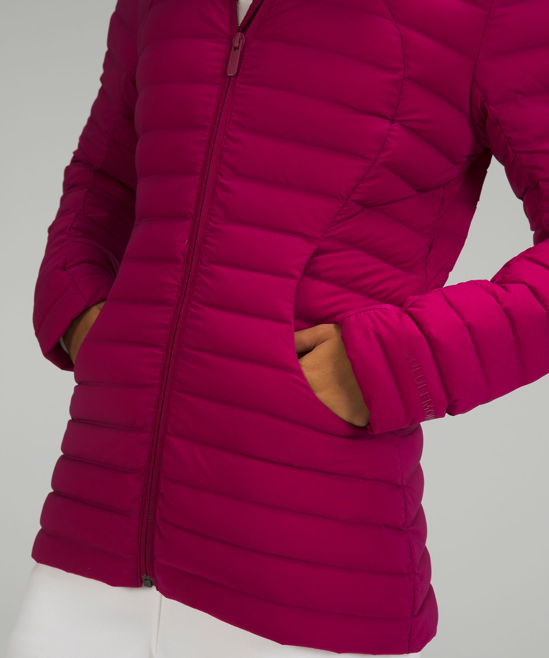 lululemon athletica, Jackets & Coats, Lululemon Pack It Down Jacket Pink  Size 4