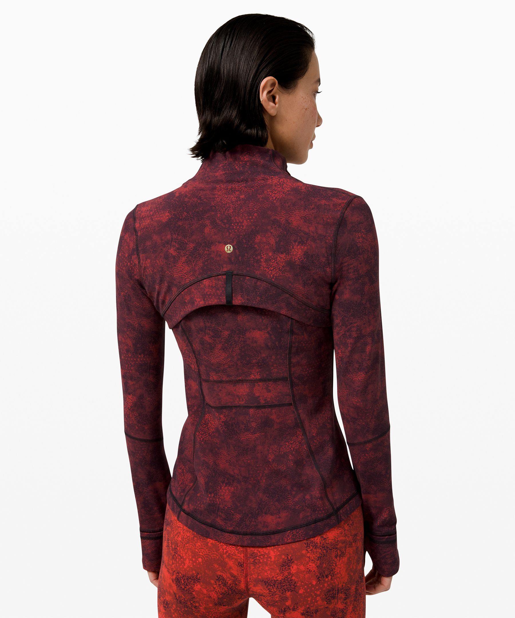 A Red Jacket: lululemon Lunar New Year Hooded Define Jacket Nulu