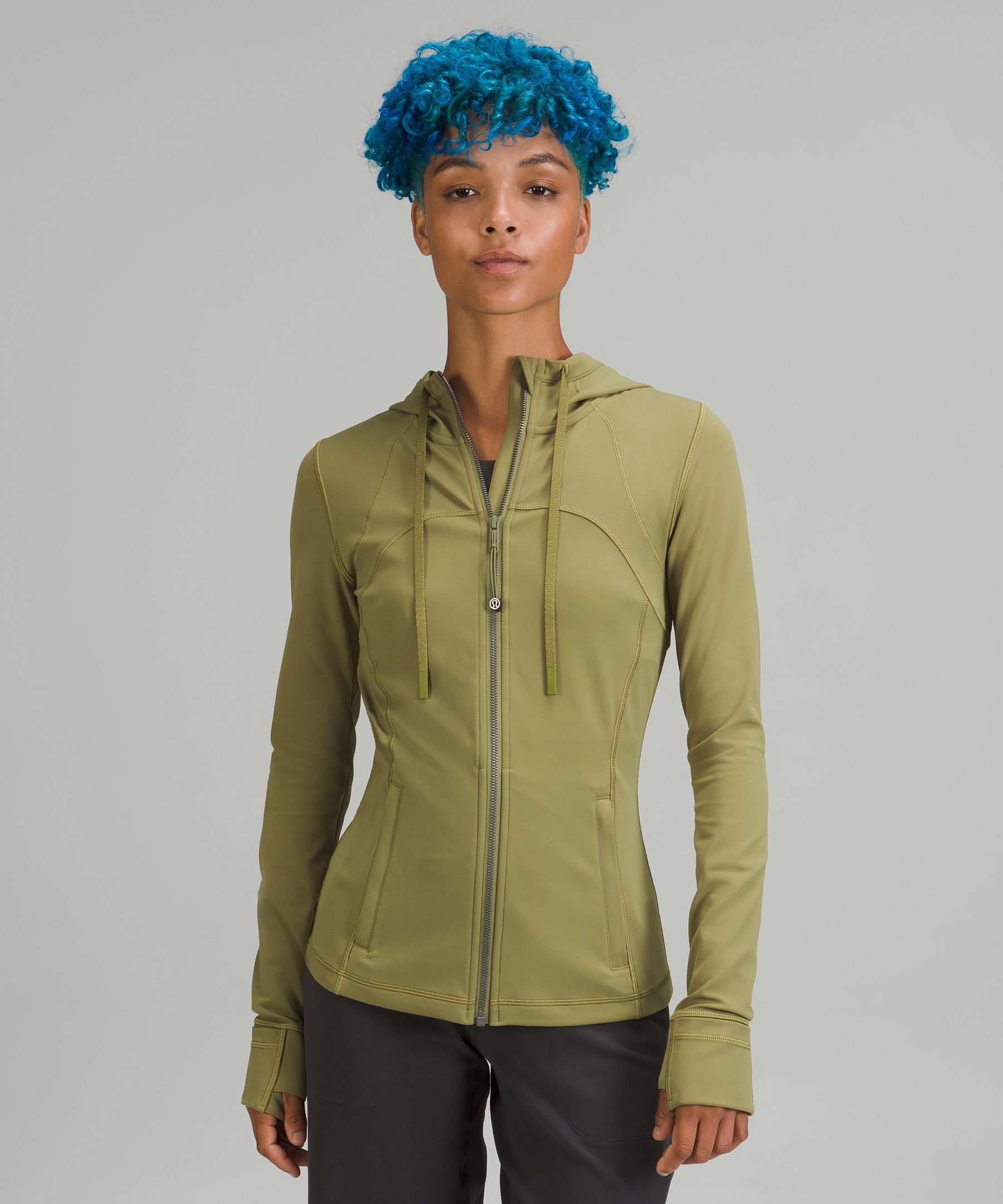 ✨Define Hooded Jacket Full Length✨ (intertwine camo deep coal) - perfect  for sunny but cold spring days : r/lululemon