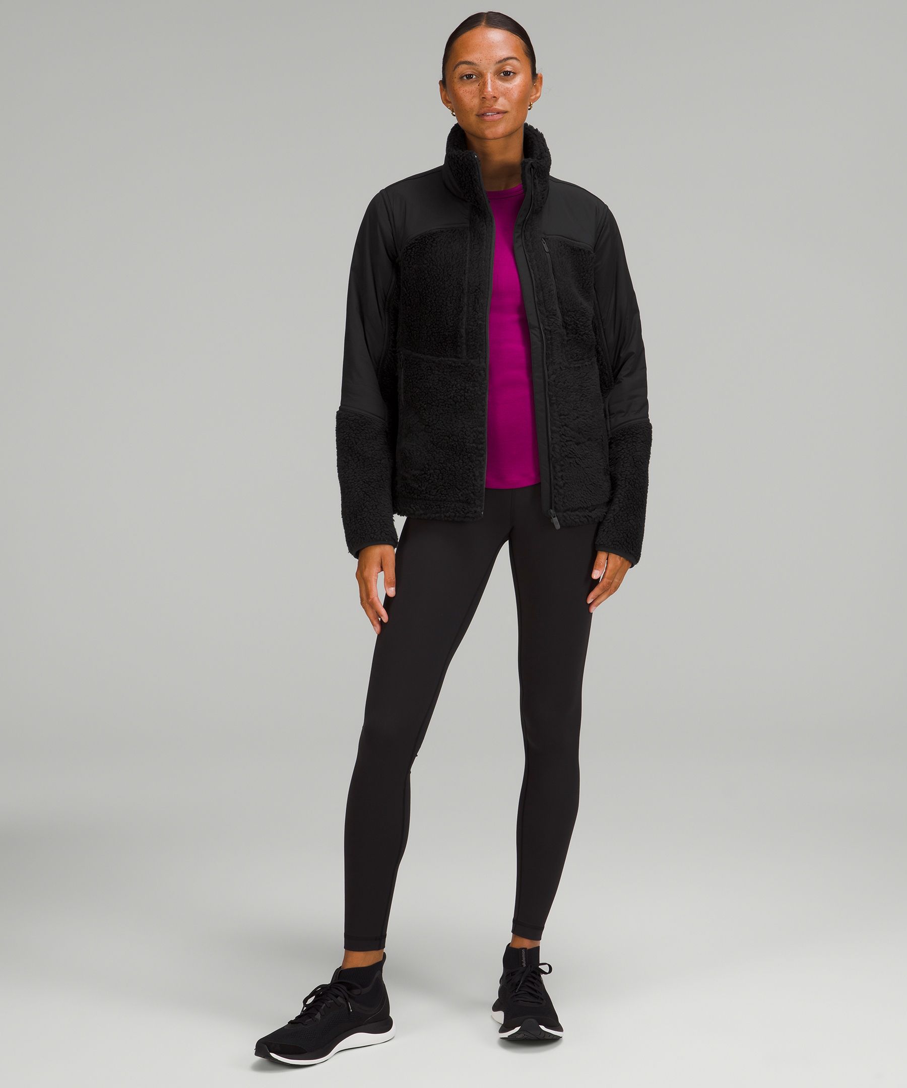 lululemon athletica, Jackets & Coats, Lululemon Textured Fleece Jacket