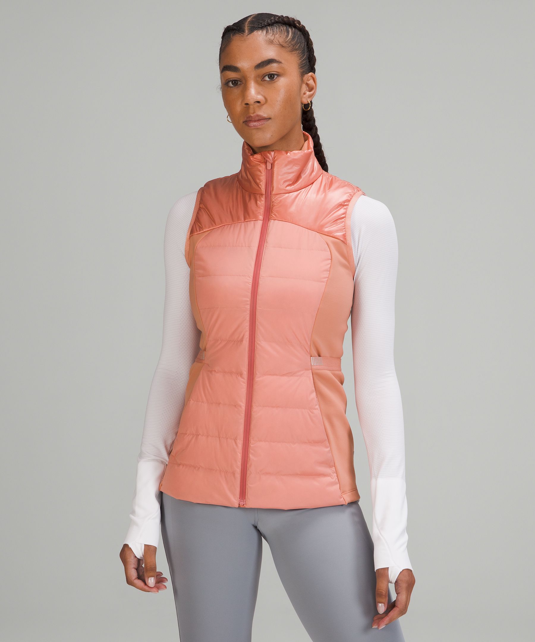 lululemon athletica Down For It All Vest in Pink