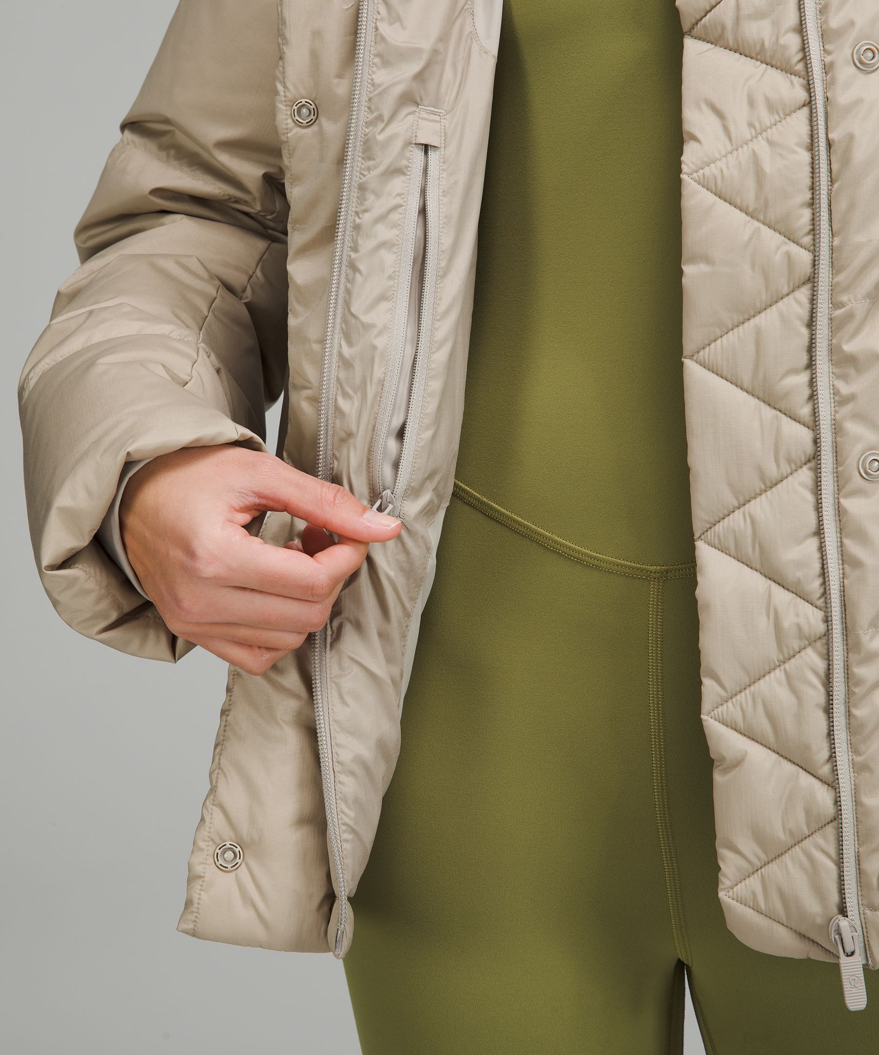 Wunder Puff hooded quilted Glyde™ down jacket