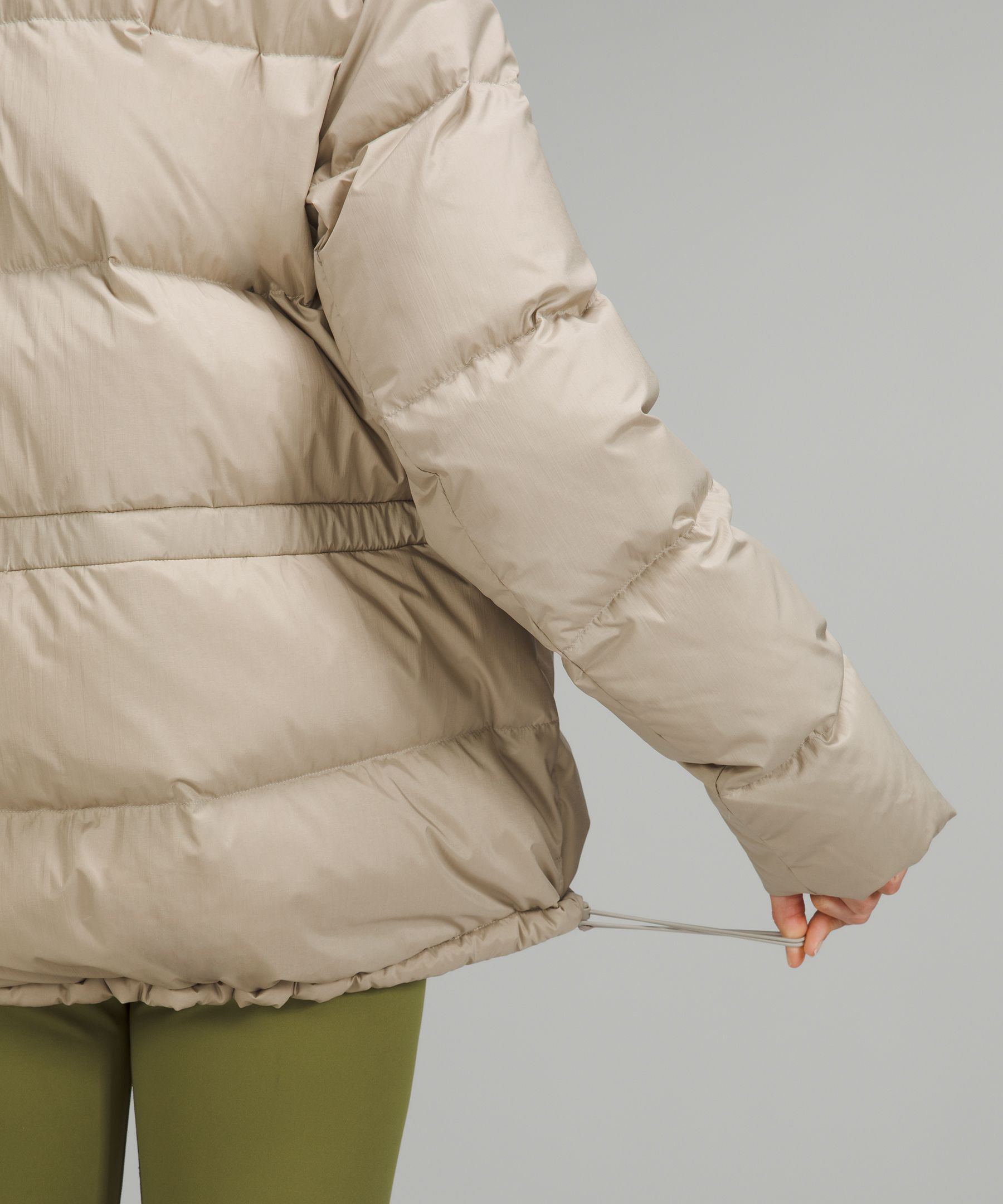 LULULEMON Wunder Puff hooded quilted Glyde™ down jacket