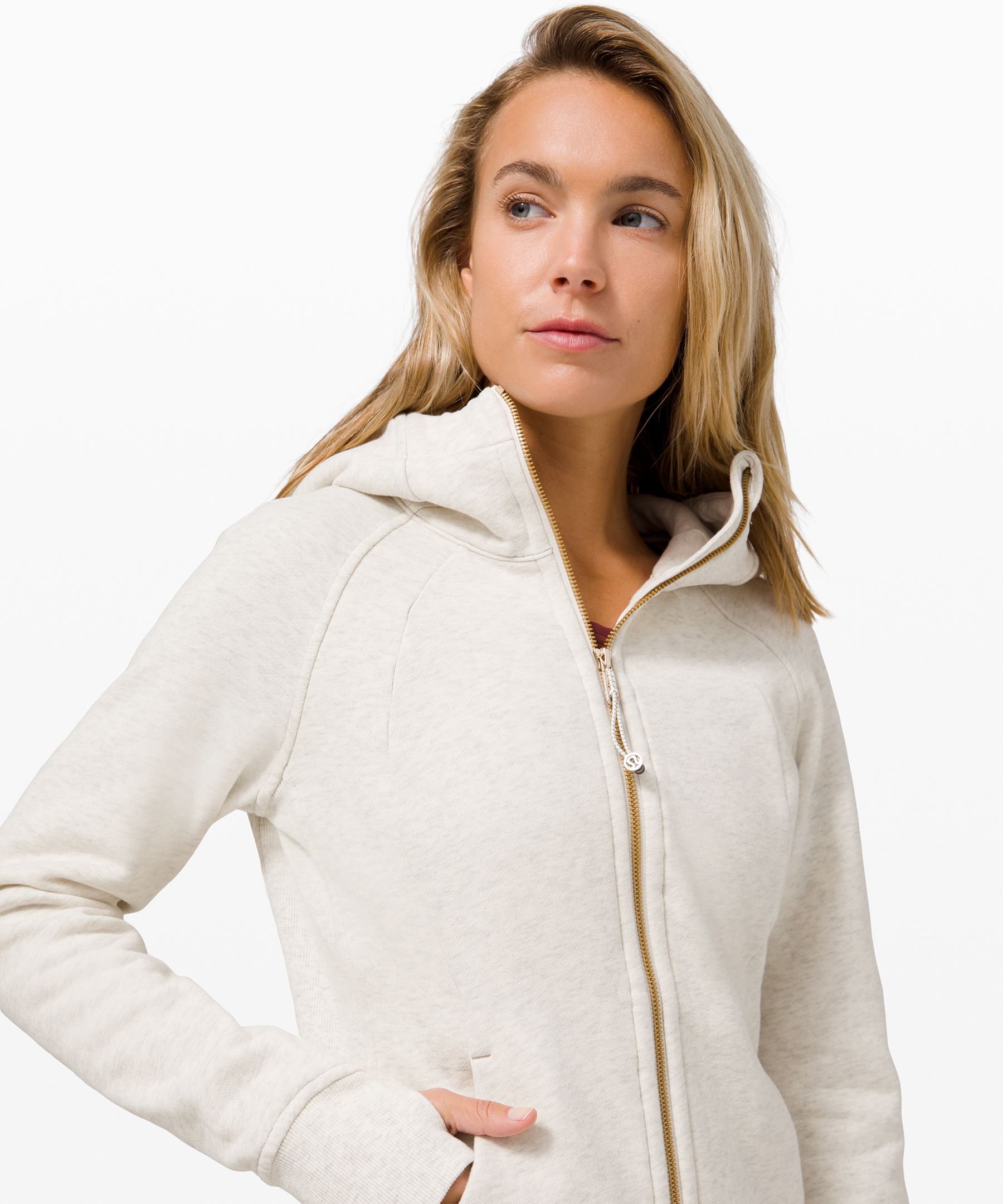 Lululemon Scuba Hoodie Light Cotton Fleece Size 10-In New Condition -  clothing & accessories - by owner - craigslist