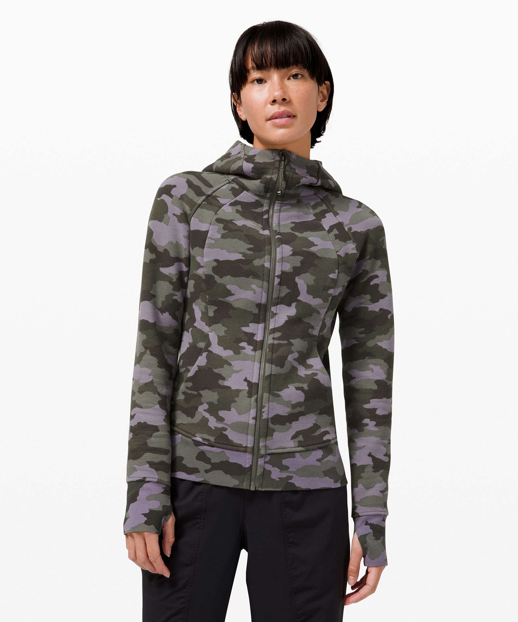 Lululemon Scuba Hoodie *light Cotton Fleece In Printed