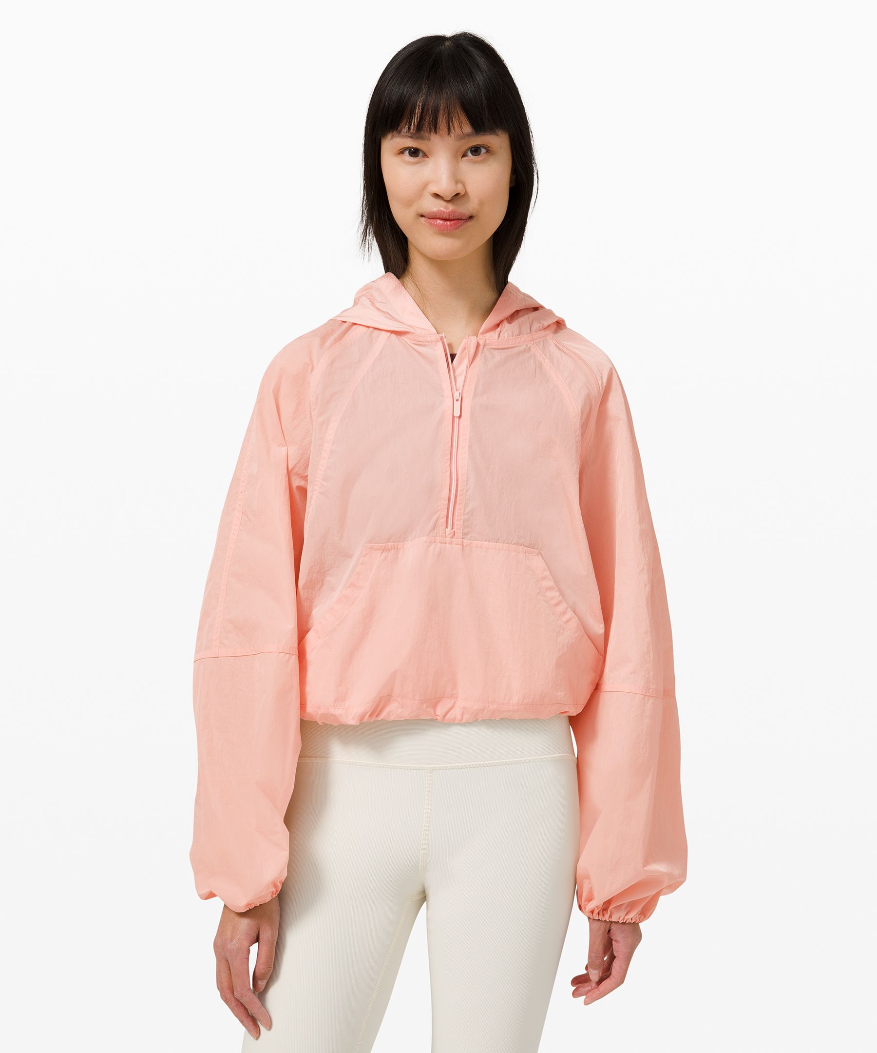 Crop anorak outlet jacket