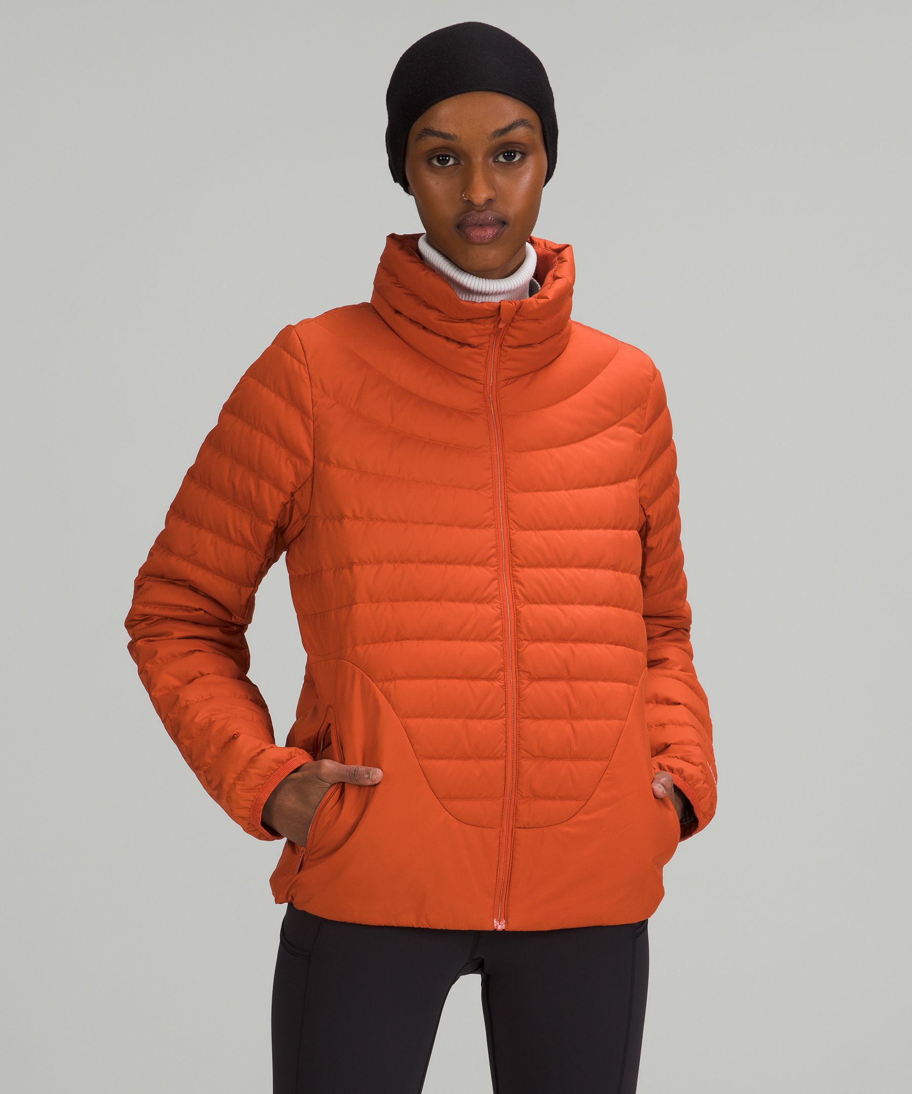 Lululemon orange jacket hotsell