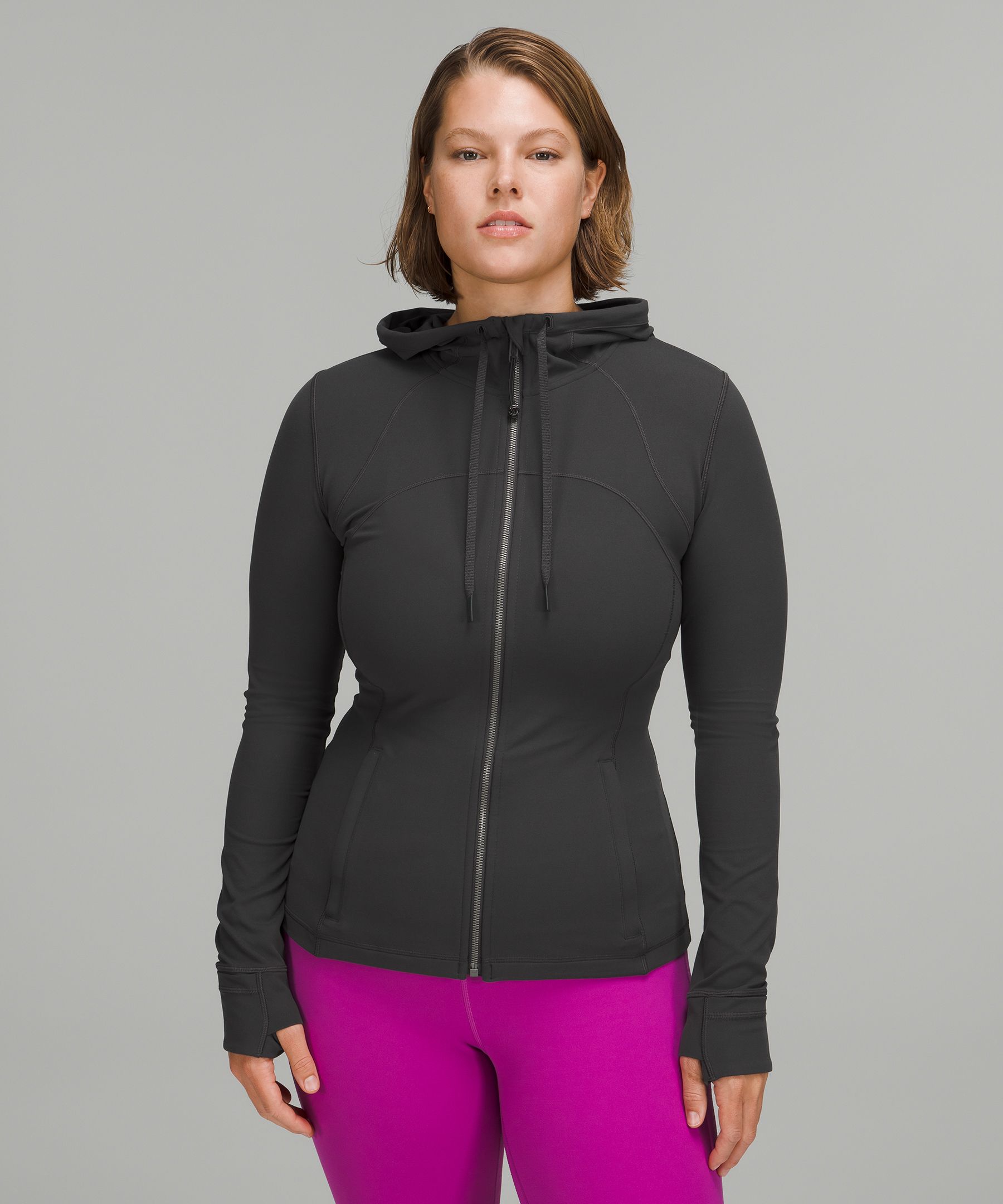 ✨Define Hooded Jacket Full Length✨ (intertwine camo deep coal) - perfect  for sunny but cold spring days : r/lululemon