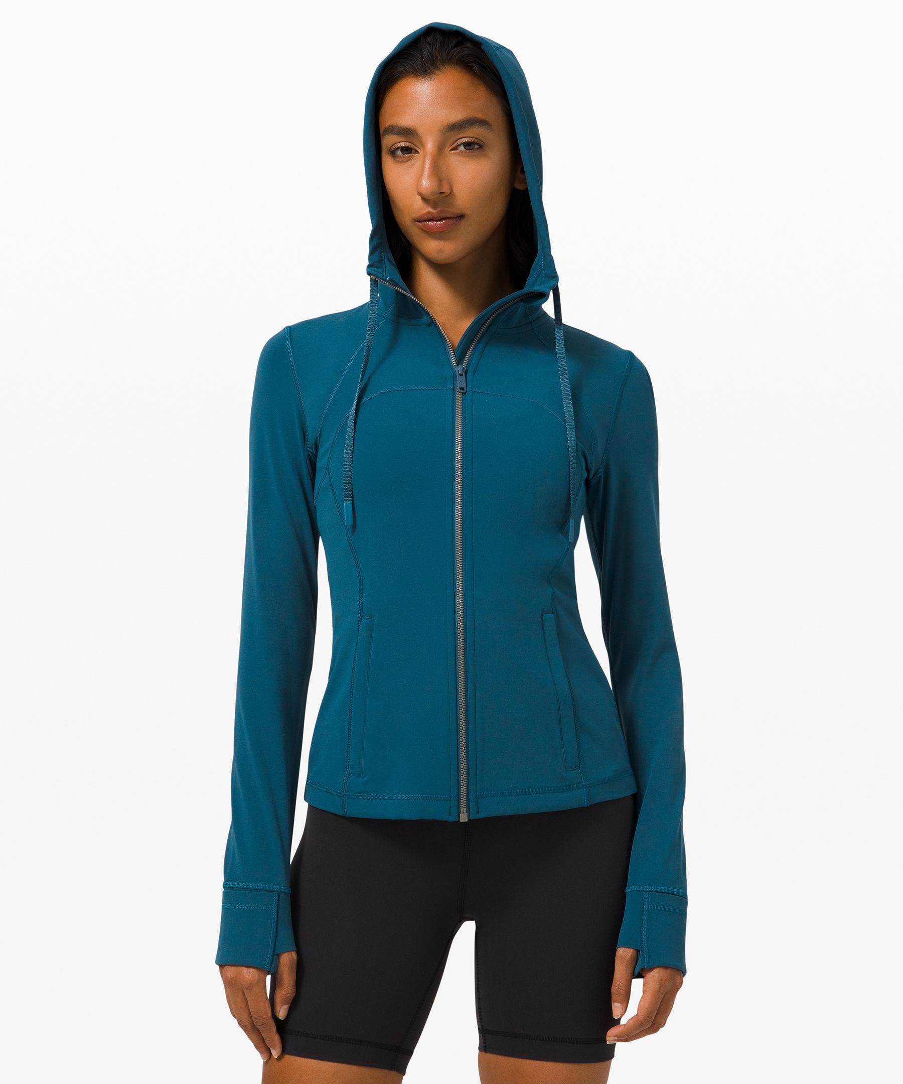 Lululemon Hooded Define Jacket Nulu - Tidewater Teal