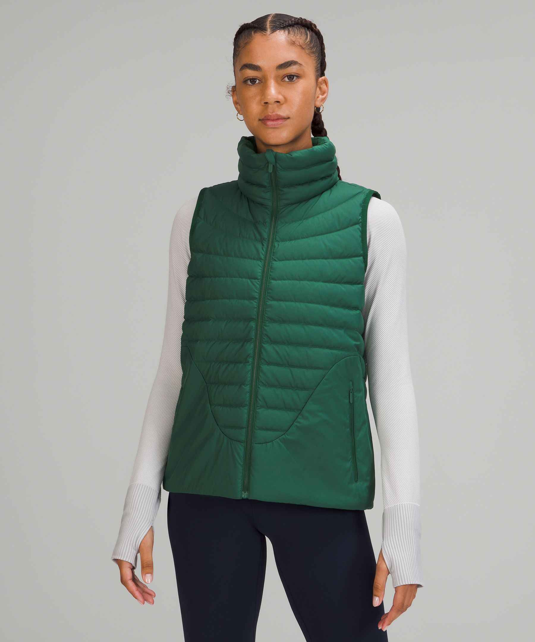 Lululemon Lightweight Relaxed-fit Down Vest In Green | ModeSens