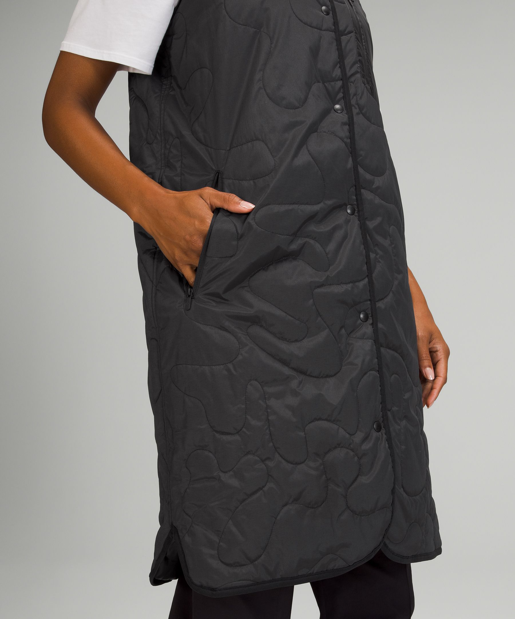 Insulated Quilted Long Vest | Lululemon EU