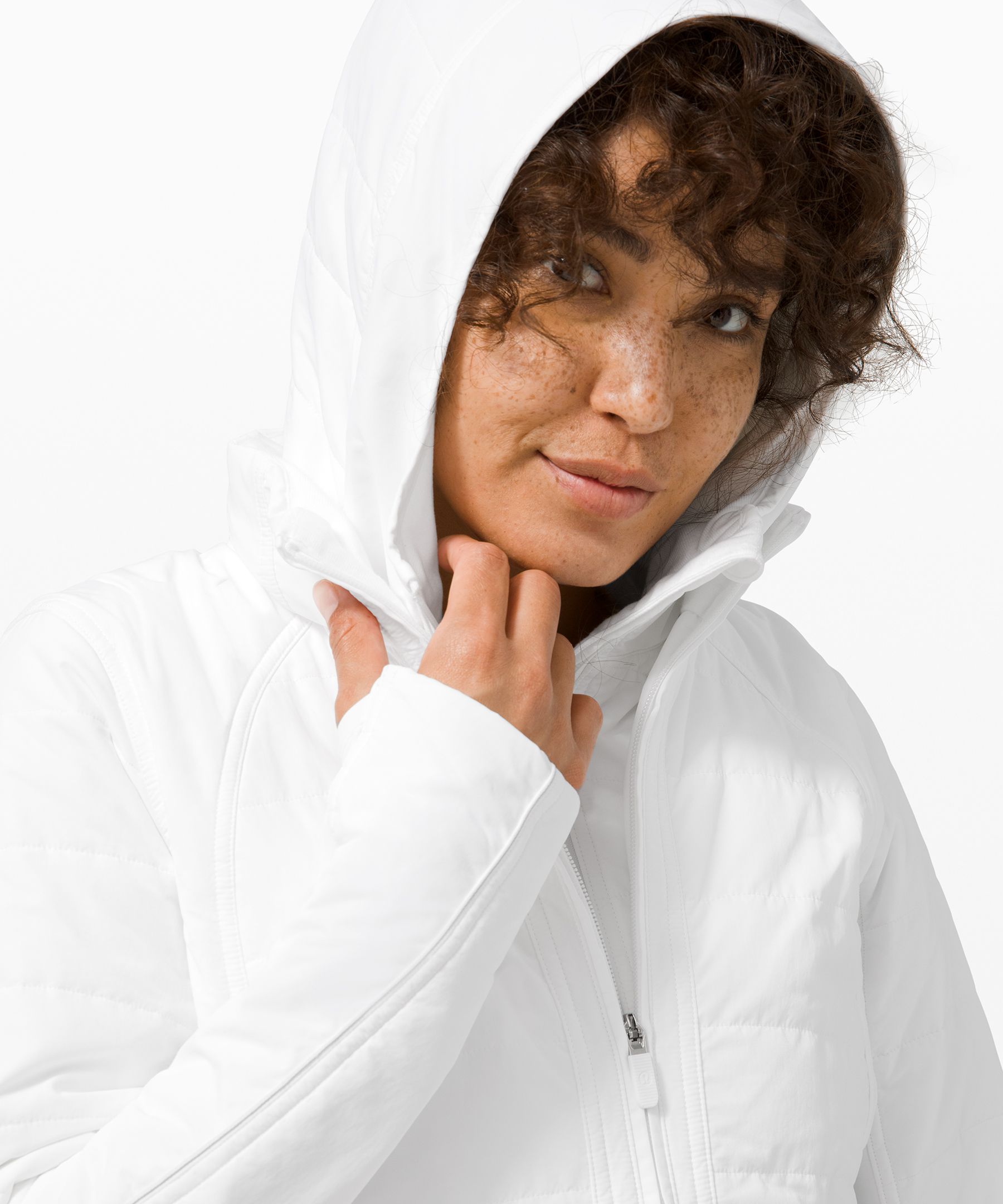 Lululemon extra mile hot sale jacket white