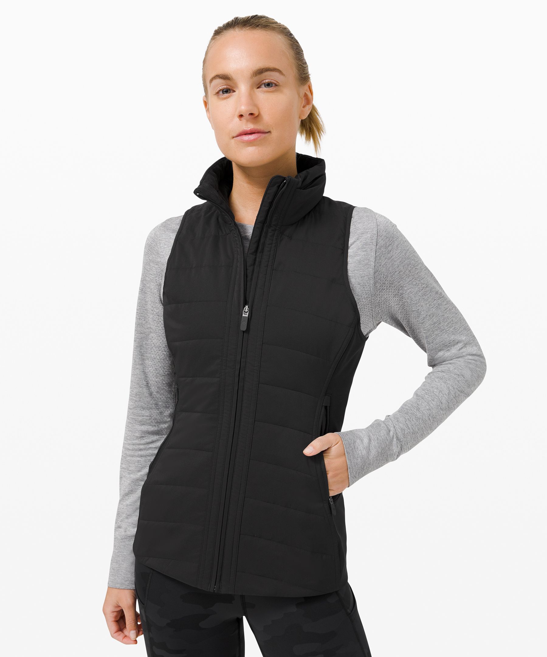 lululemon athletica Another Mile Vest in White