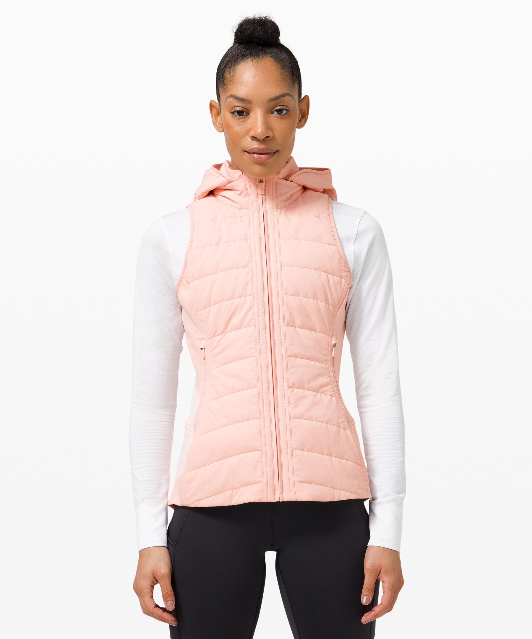 Lululemon Another Mile Vest In Pink
