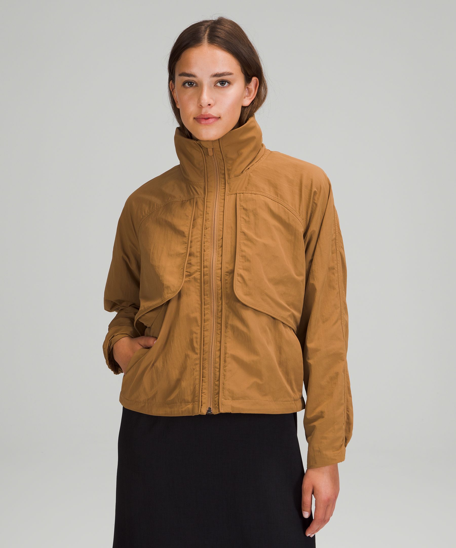 Lululemon Always Effortless Jacket - Medium Olive (First Release) - lulu  fanatics