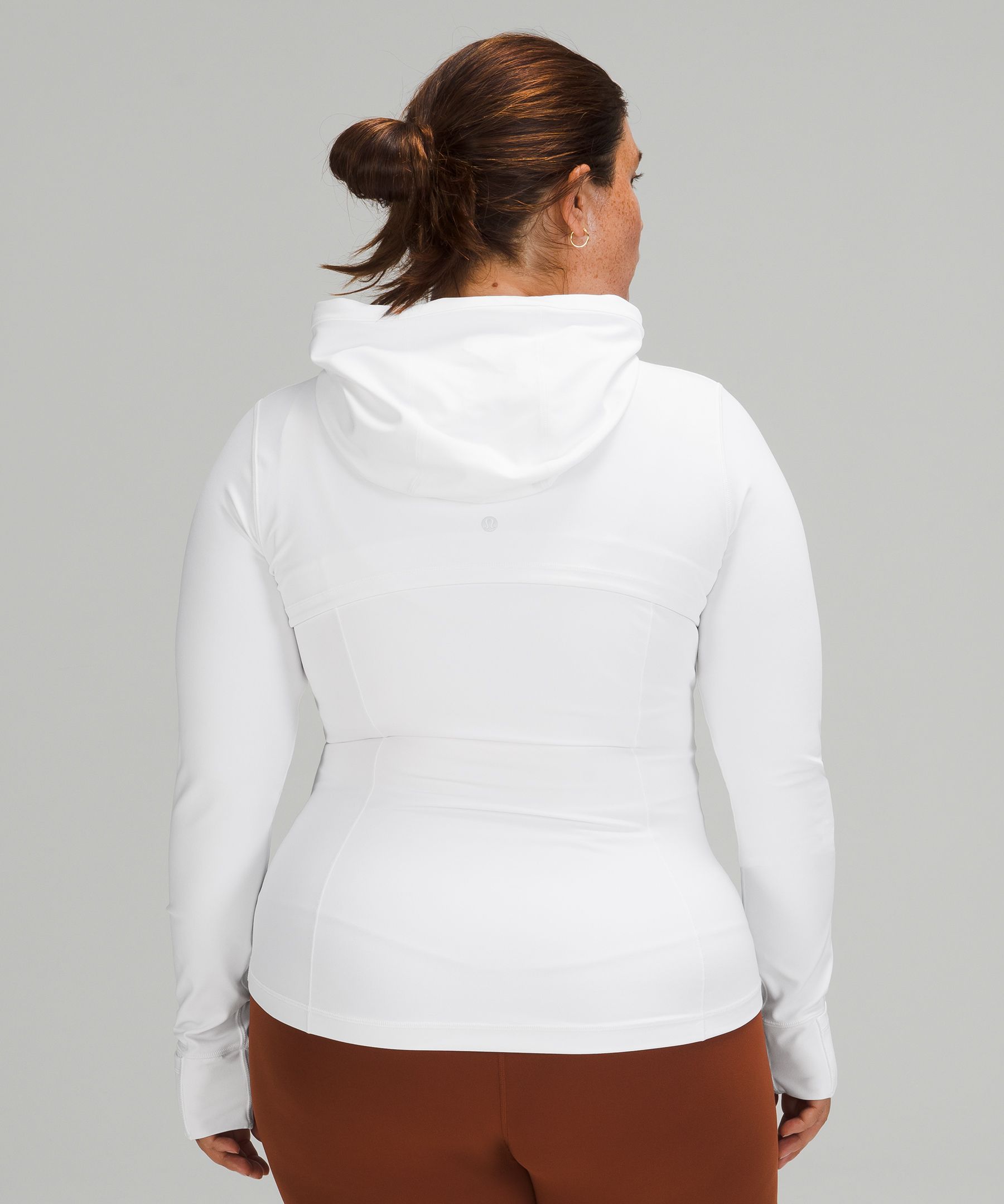 NEW Women Lululemon Hooded Define Jacket Mesh Vent Nulu Graphite Grey Size  8