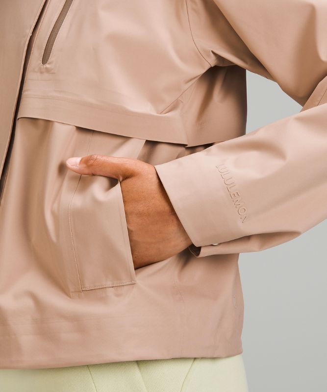 Waterproof Cropped Trench Coat