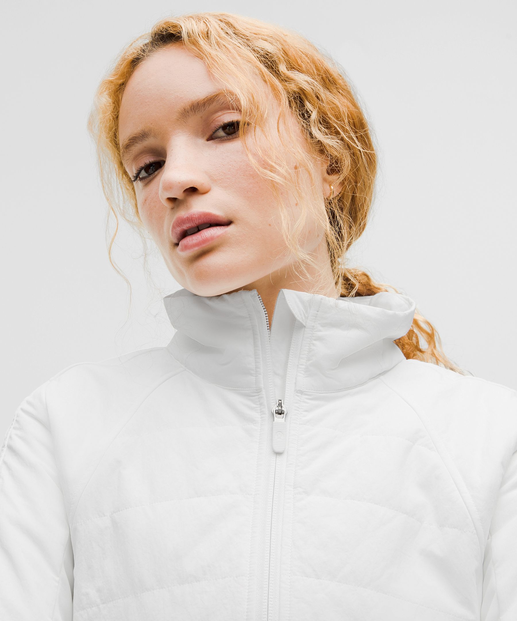 Lululemon Another Mile Jacket In White