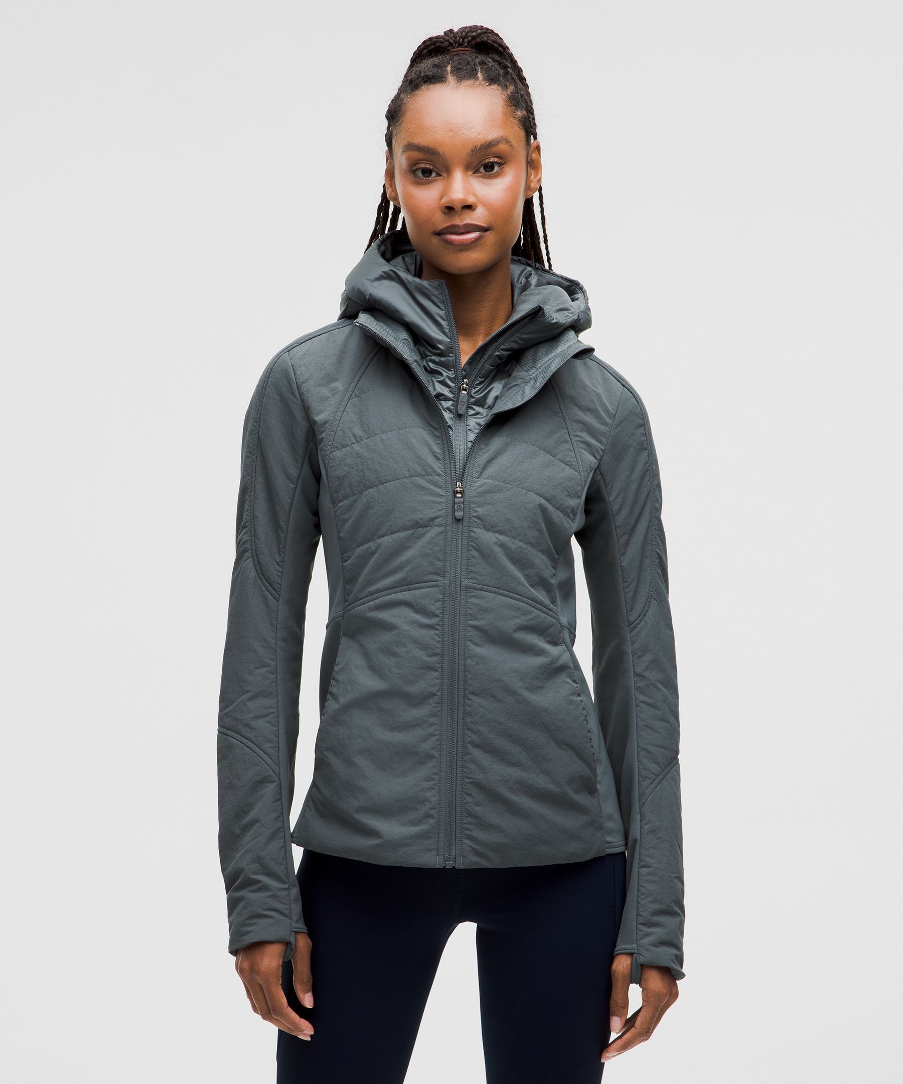 Lululemon extra mile jacket black best sale