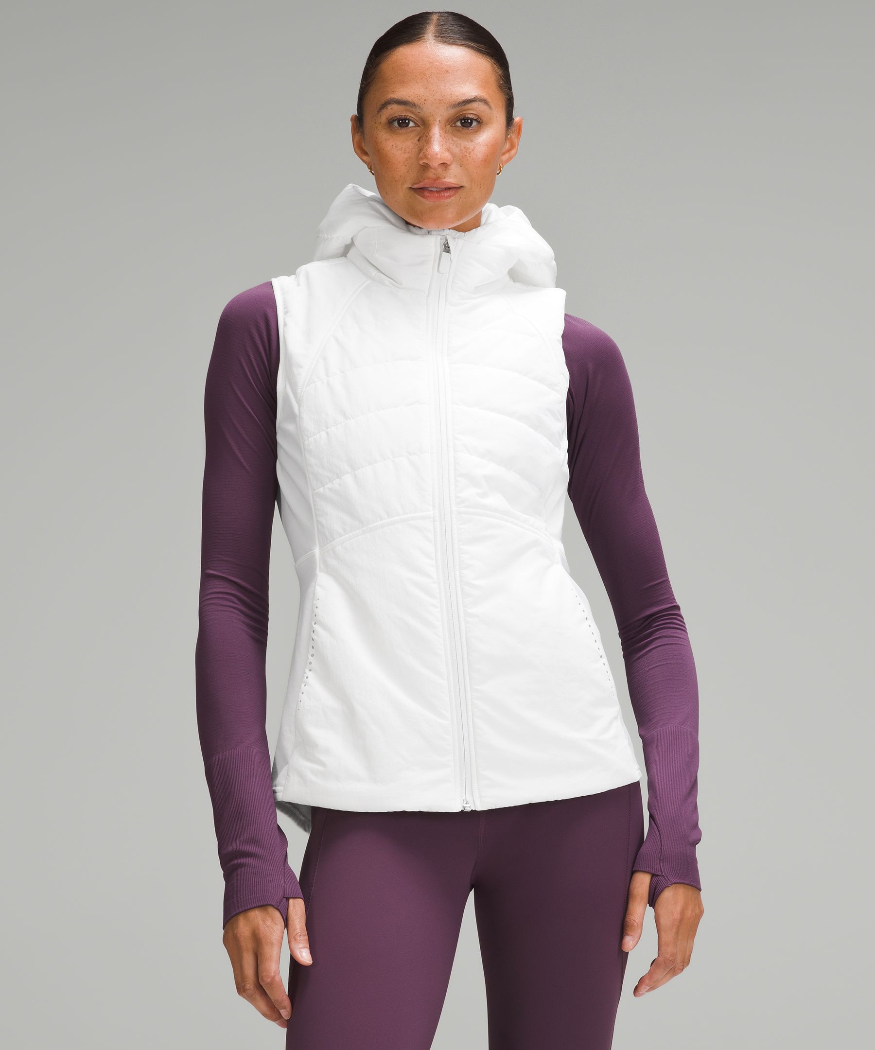 Lululemon Another Mile Vest In White