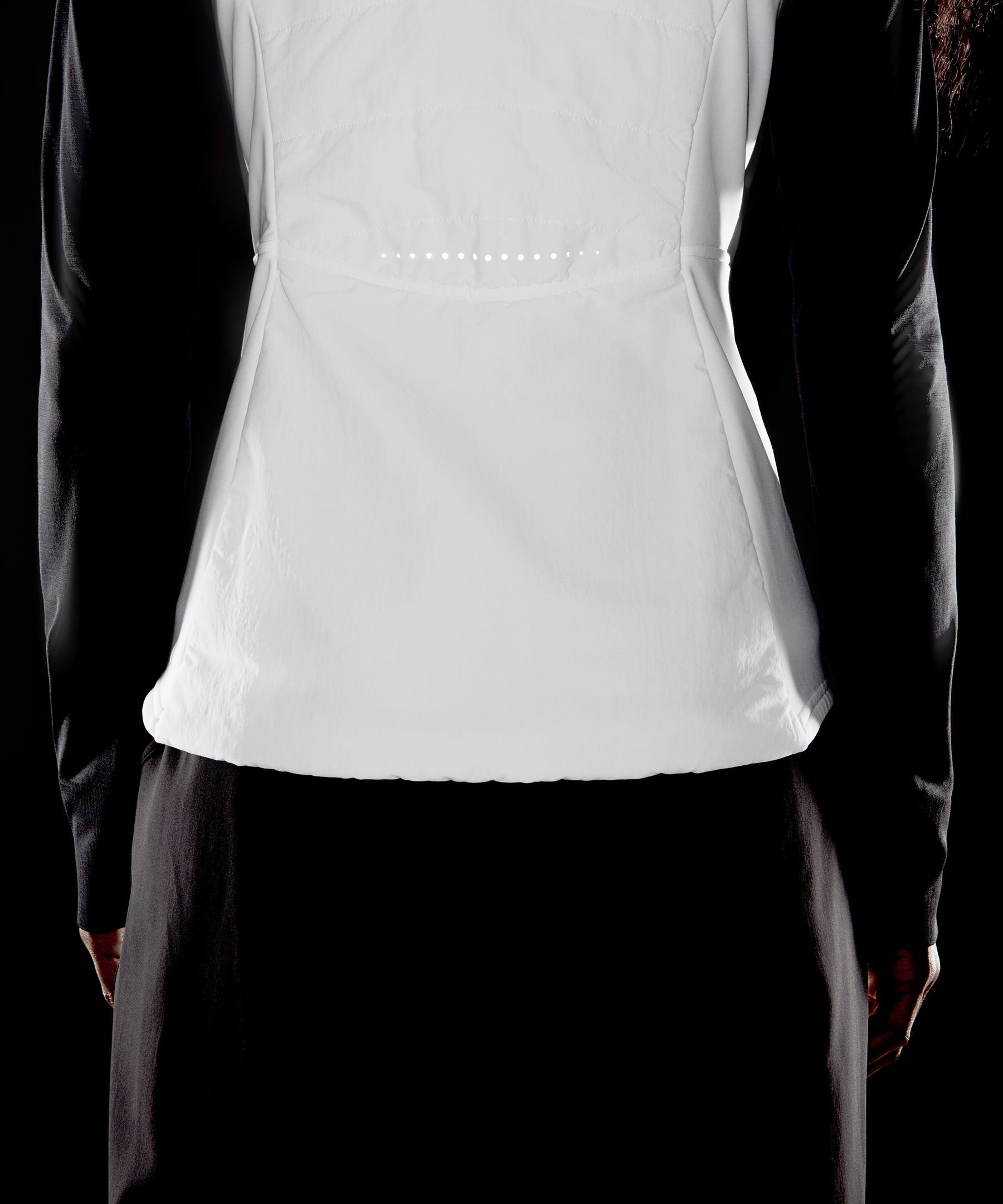 lululemon athletica Another Mile Vest Online Only in White