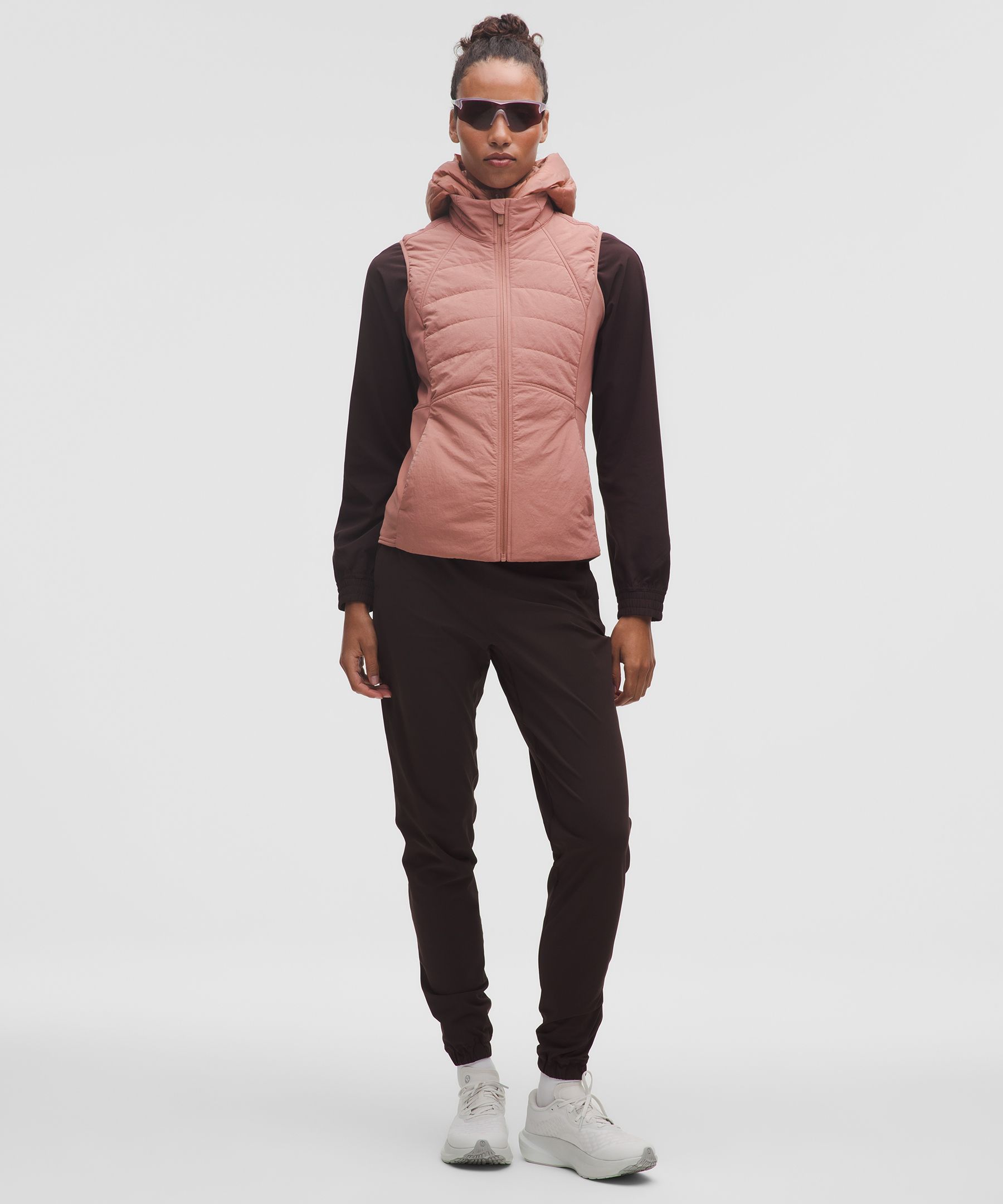 Lululemon Another Mile Vest In Pink