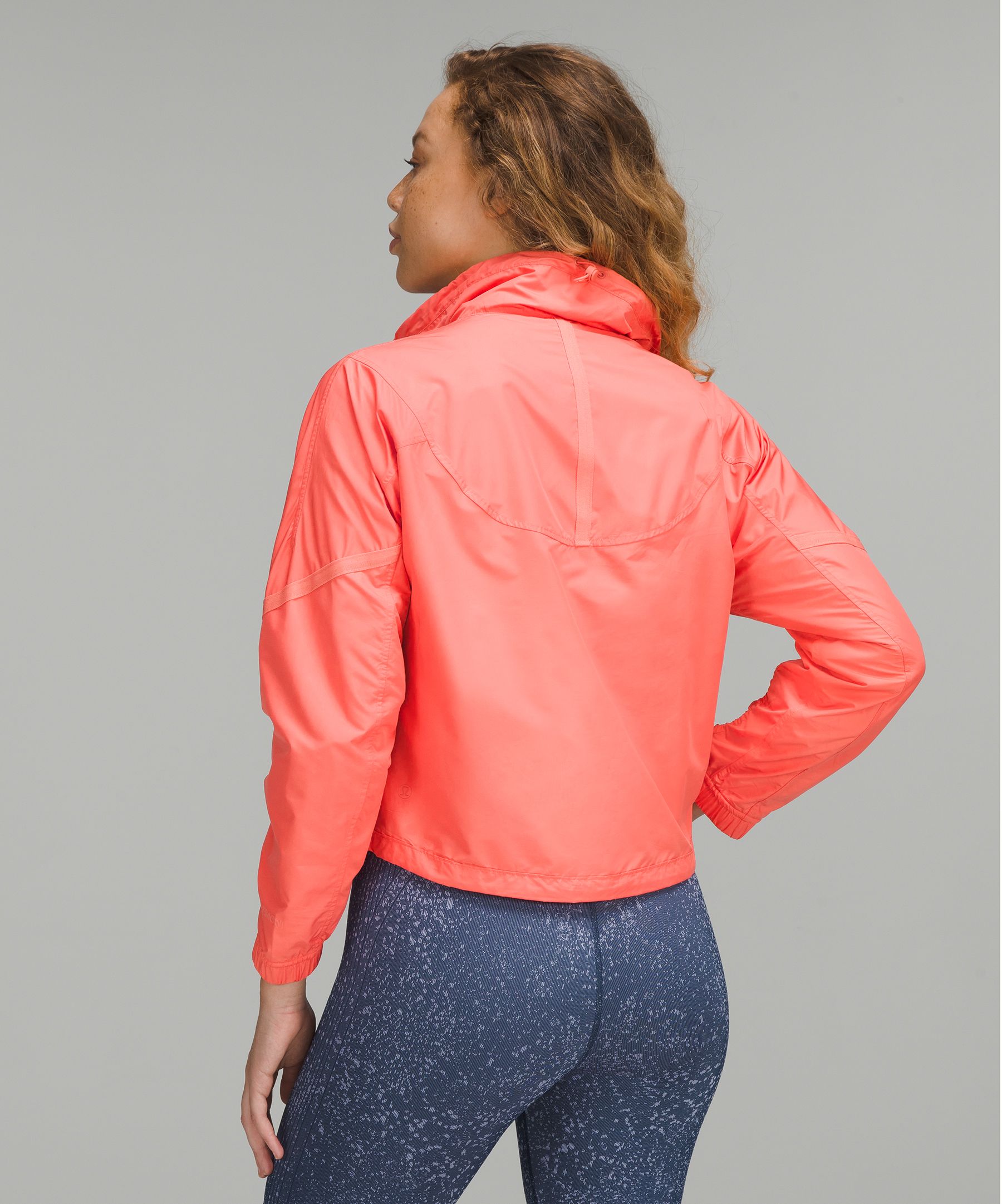 Lululemon Lightweight Cropped Track Jacket In Blazer Blue Tone | ModeSens