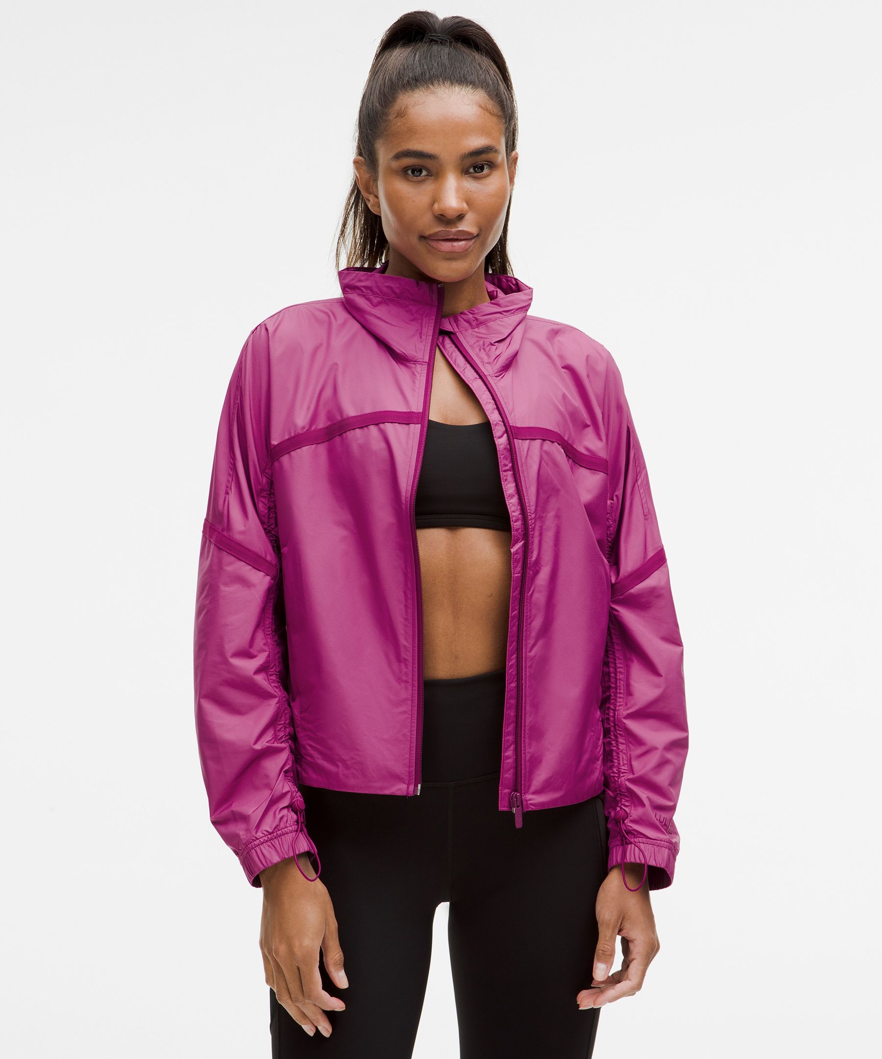 Lightweight Cropped Track Jacket Lululemon EU