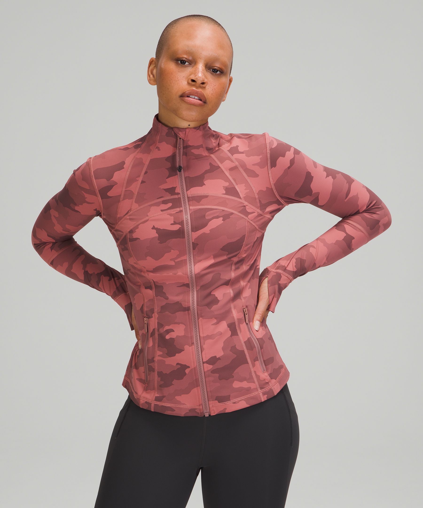 Lululemon Define Jacket Nulux In Heritage 365 Camo Brier Rose