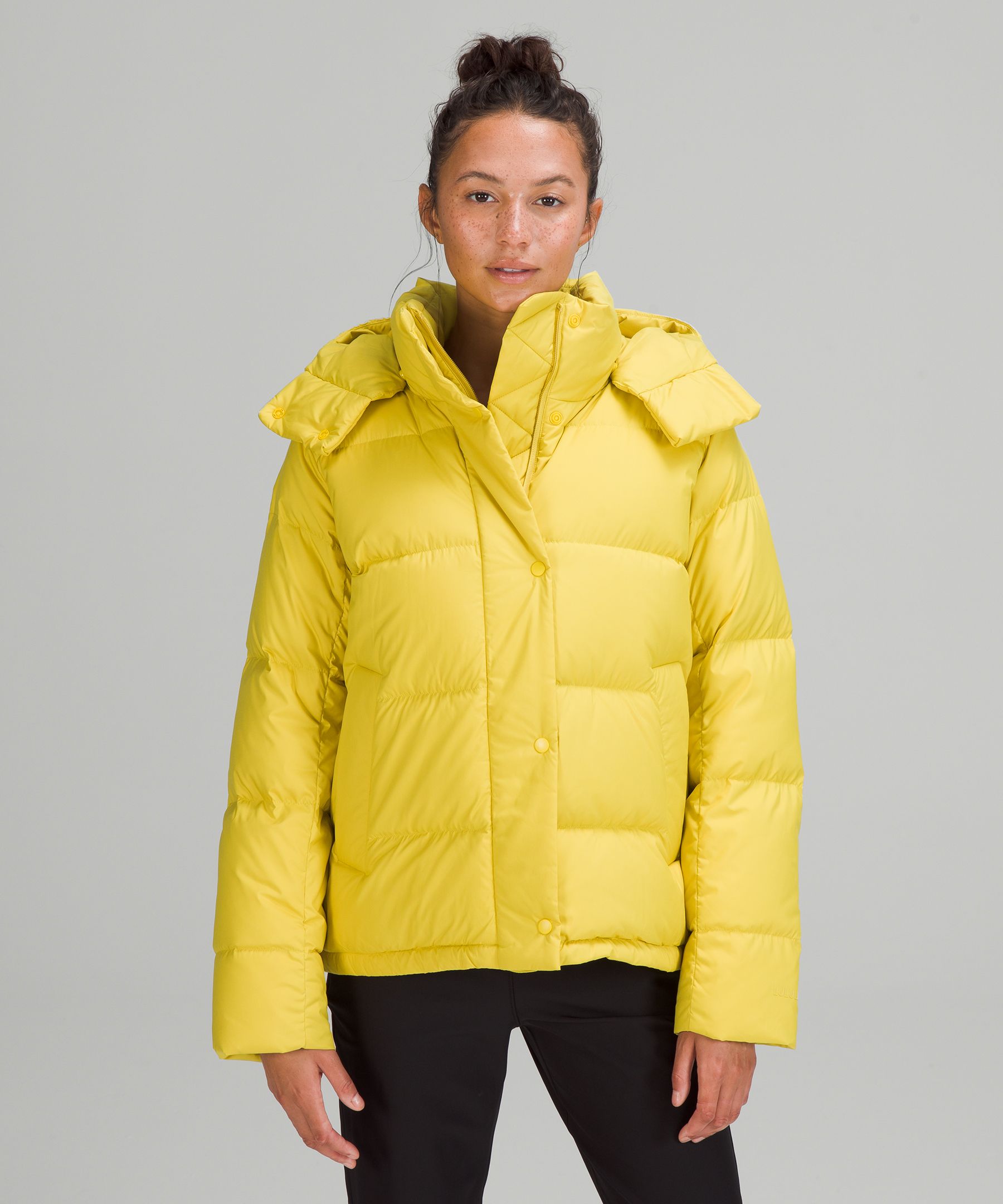 Lululemon Wunder Puff Jacket In Yellow