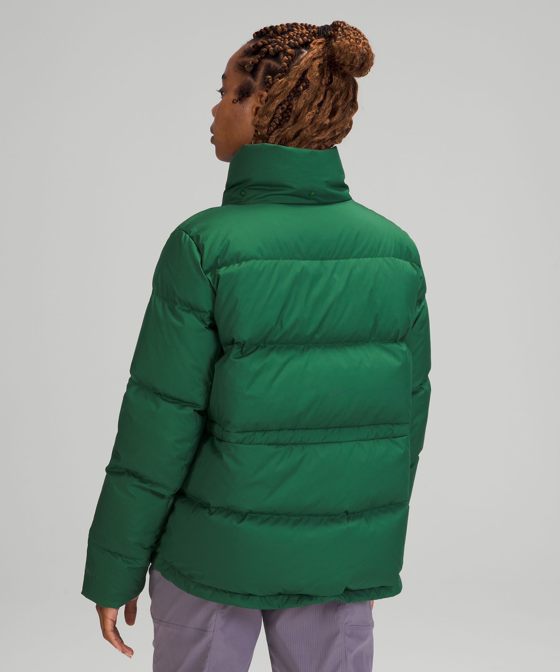 lululemon wunder puff jacket green