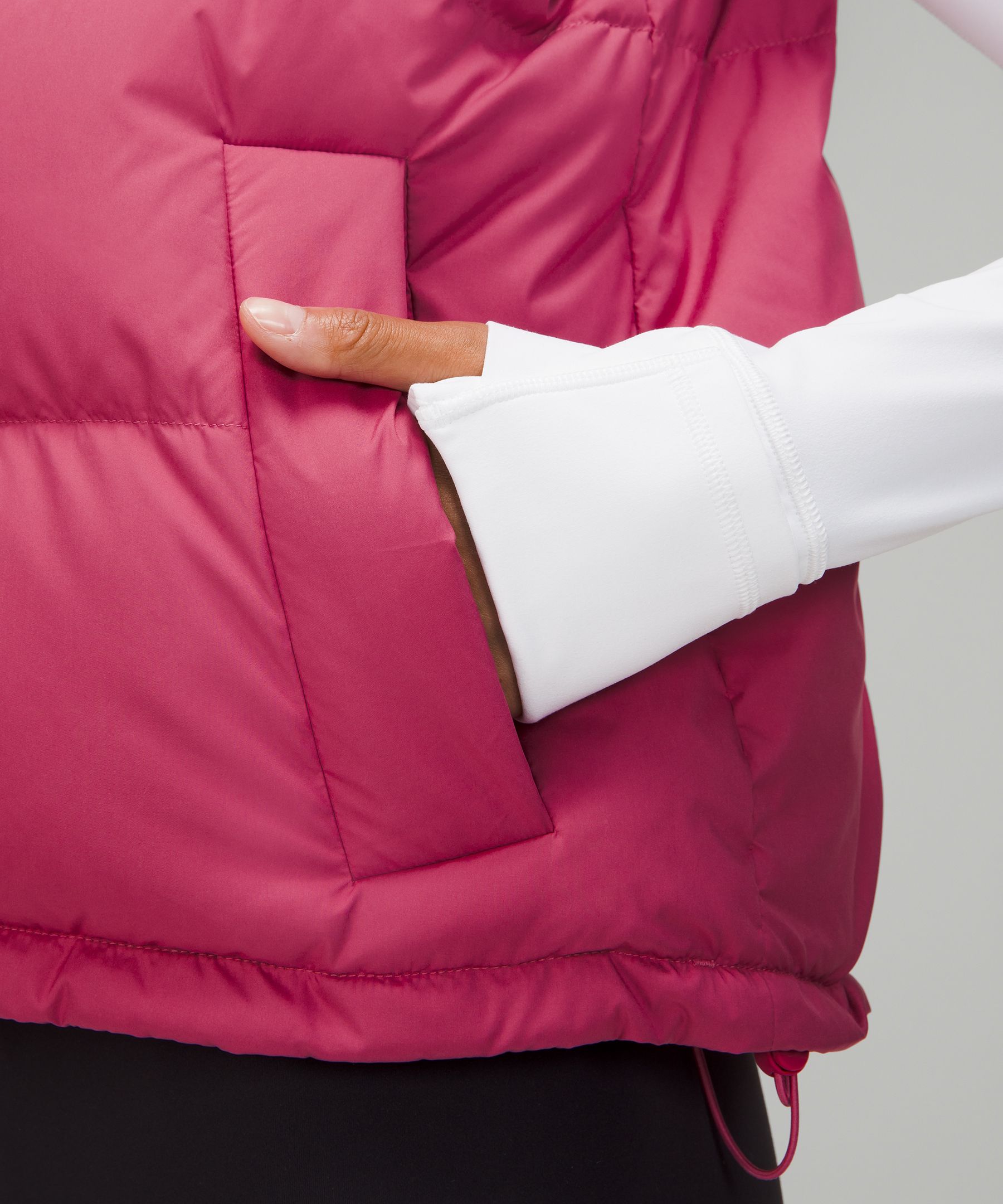 Lululemon Wunder Puff Jacket - Pink Lychee - lulu fanatics