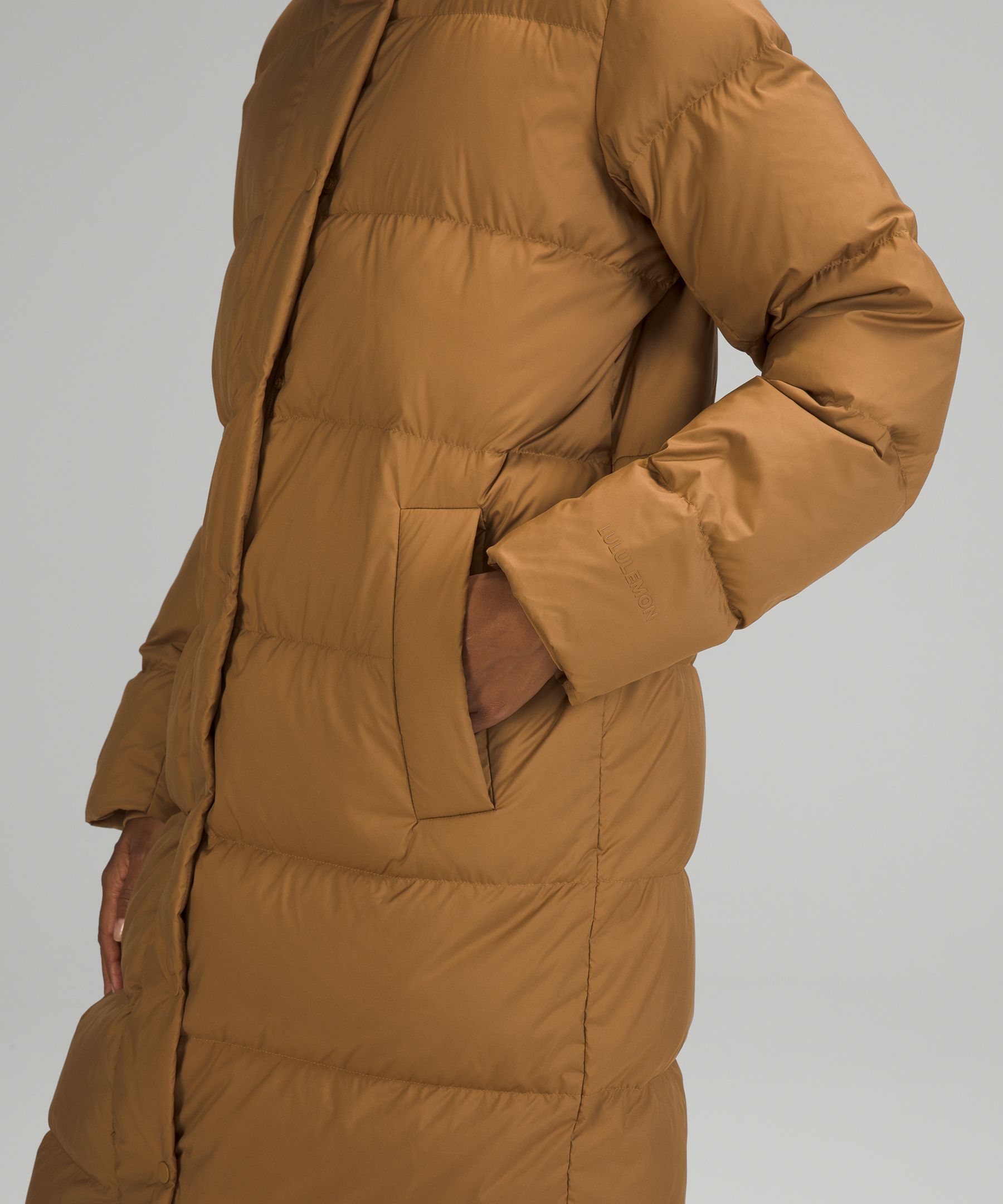 Lululemon Wunder Puff Jacket In Orange