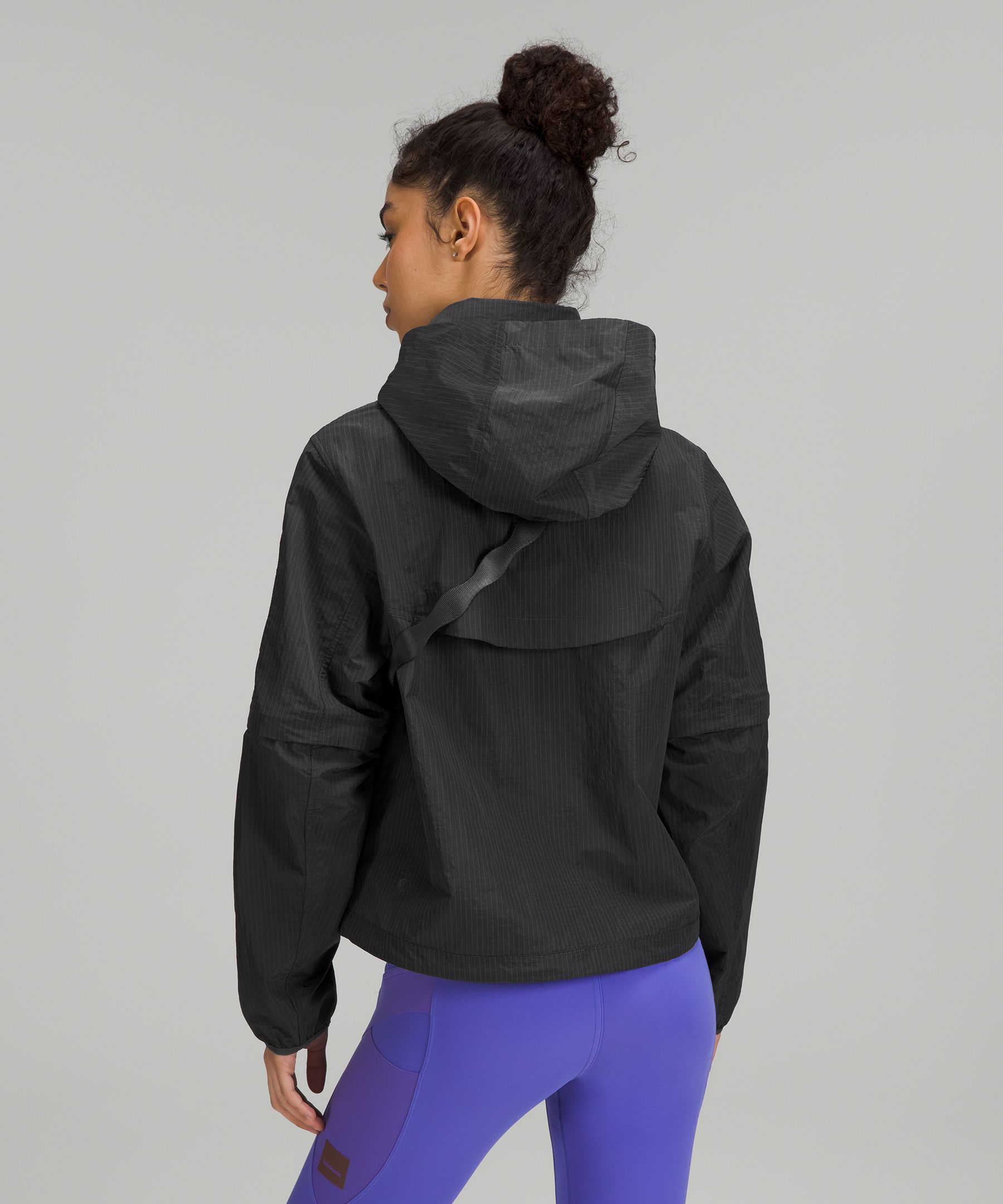 Shop Lululemon Convertible Ripstop Hiking Jacket